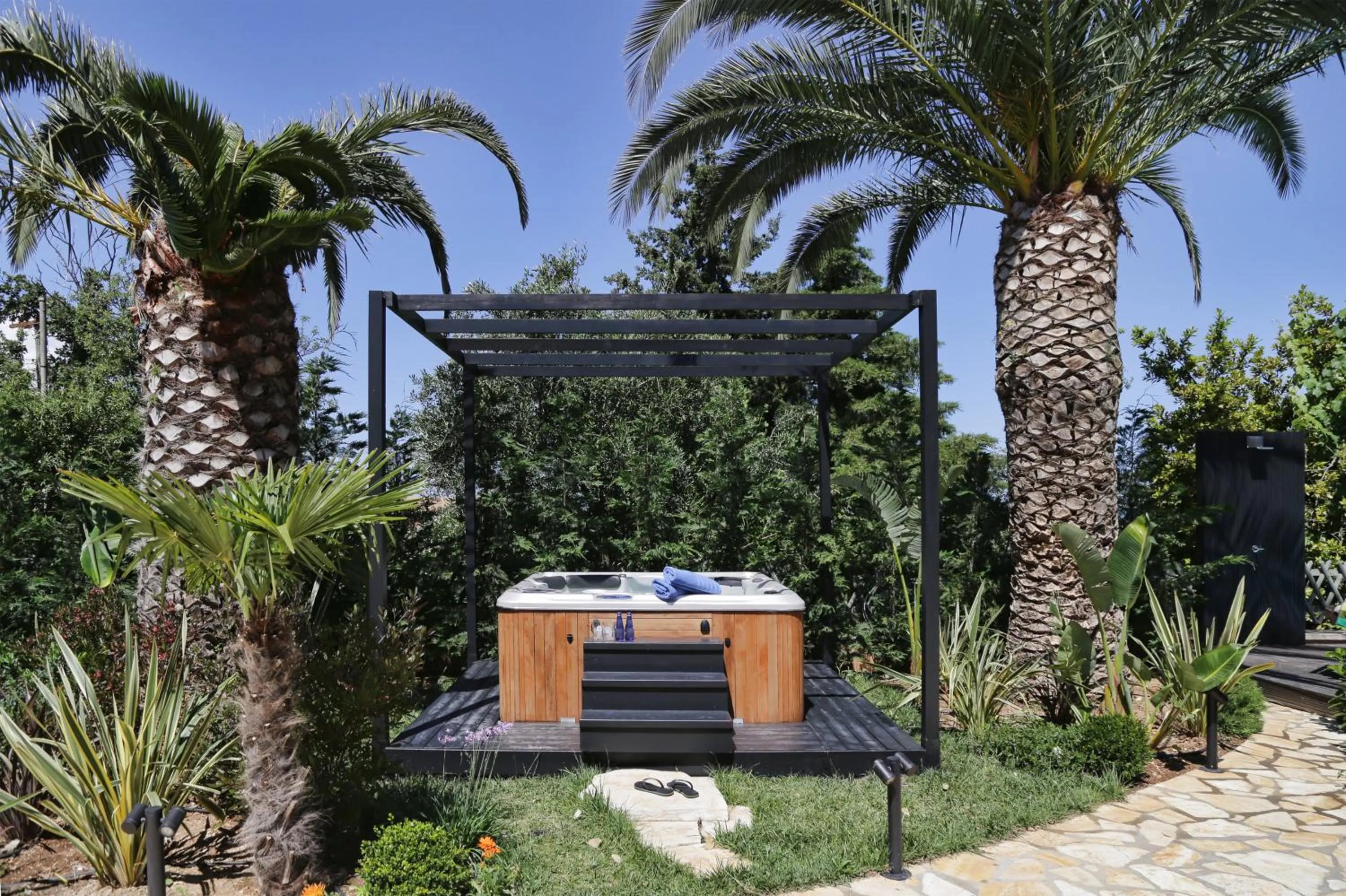 Hot Tub in Lena Mare Boutique Hotel