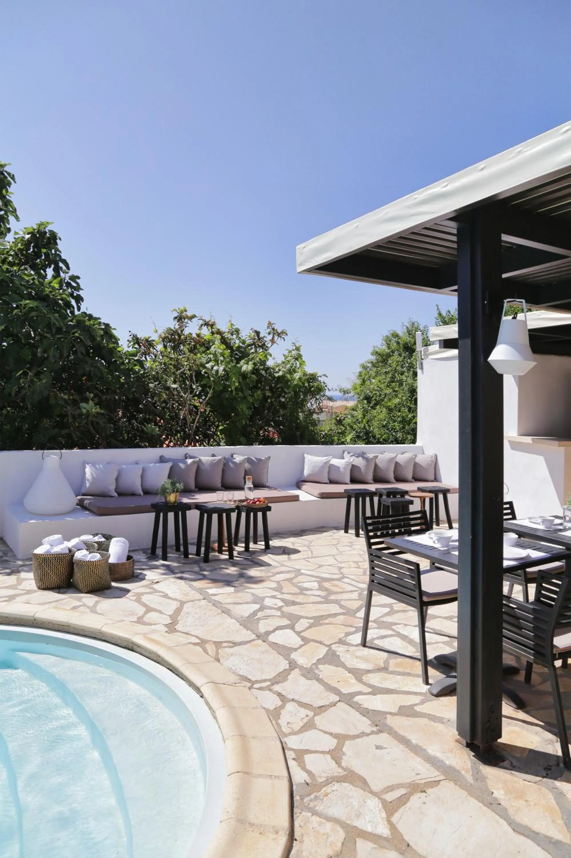 Swimming pool in Lena Mare Boutique Hotel