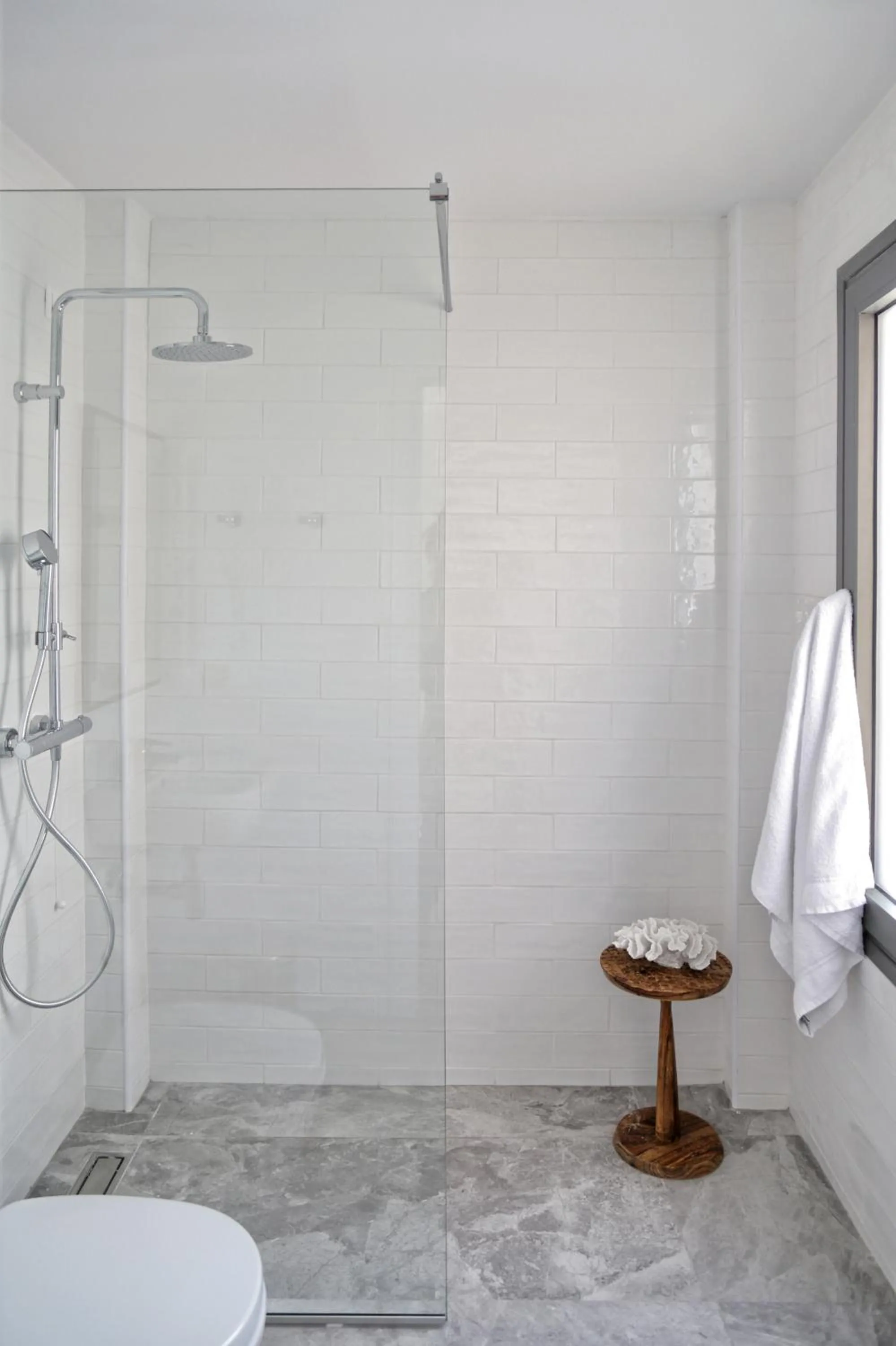 Shower in Lena Mare Boutique Hotel