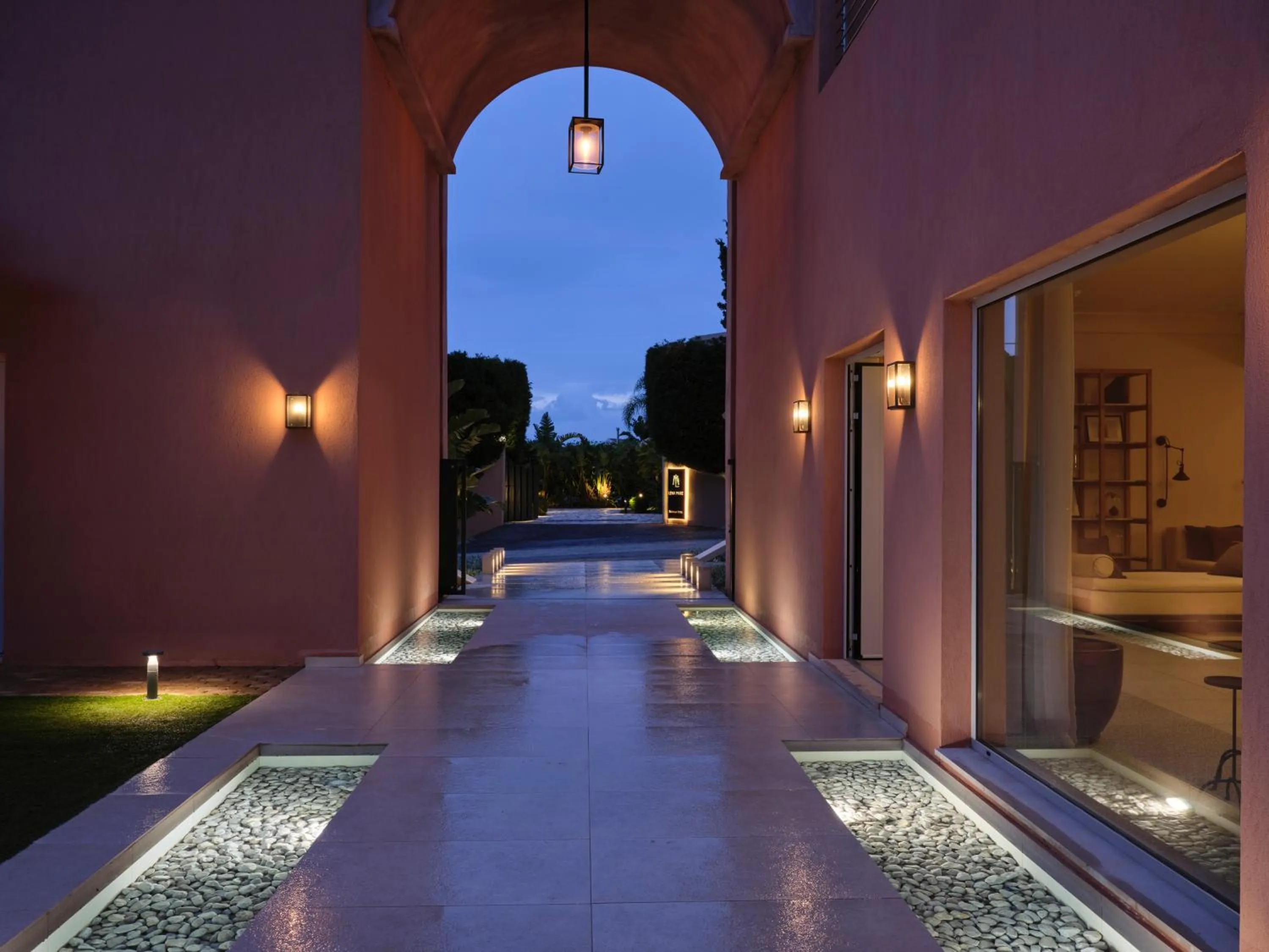 Facade/entrance in Lena Mare Boutique Hotel