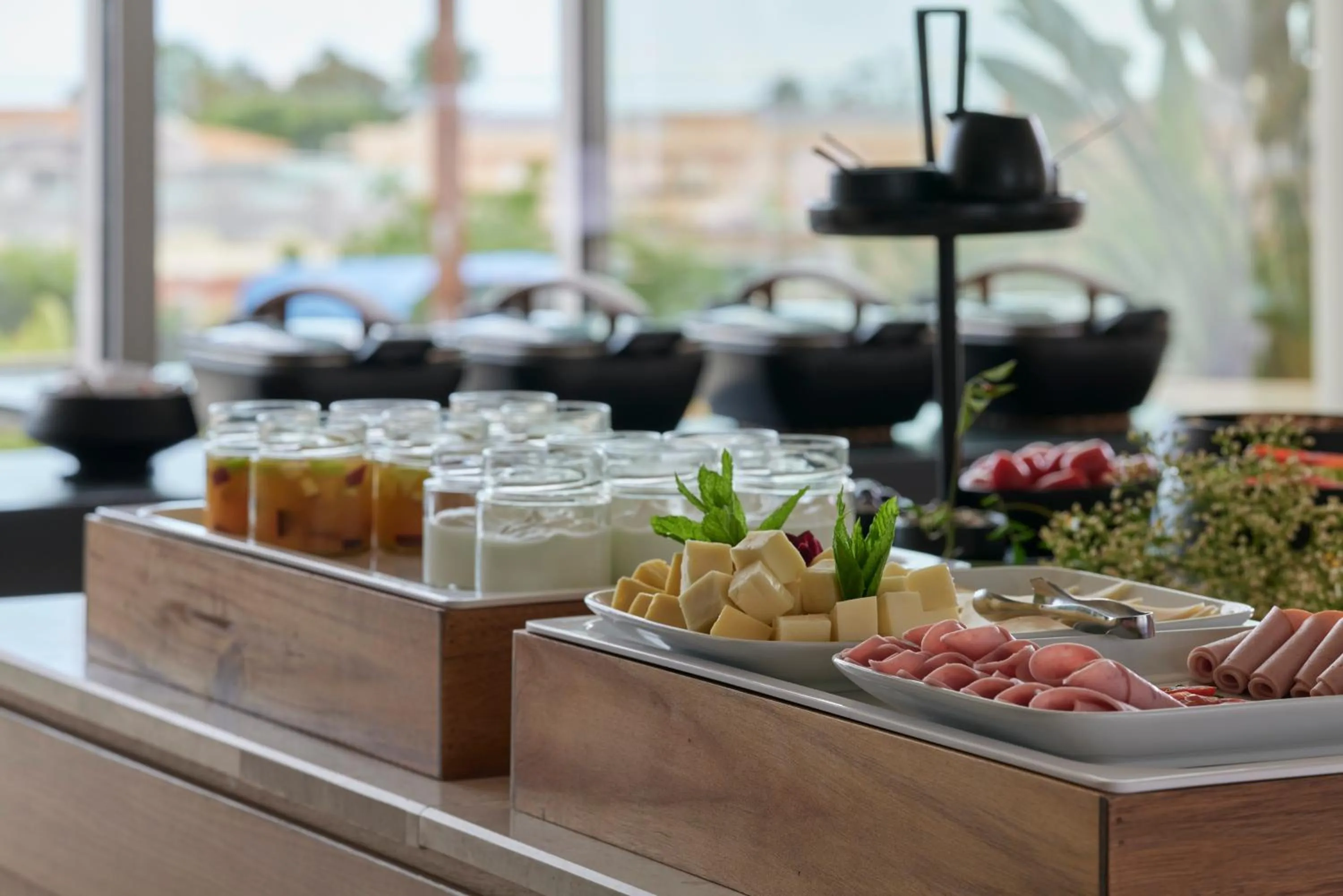 Buffet breakfast in Lena Mare Boutique Hotel
