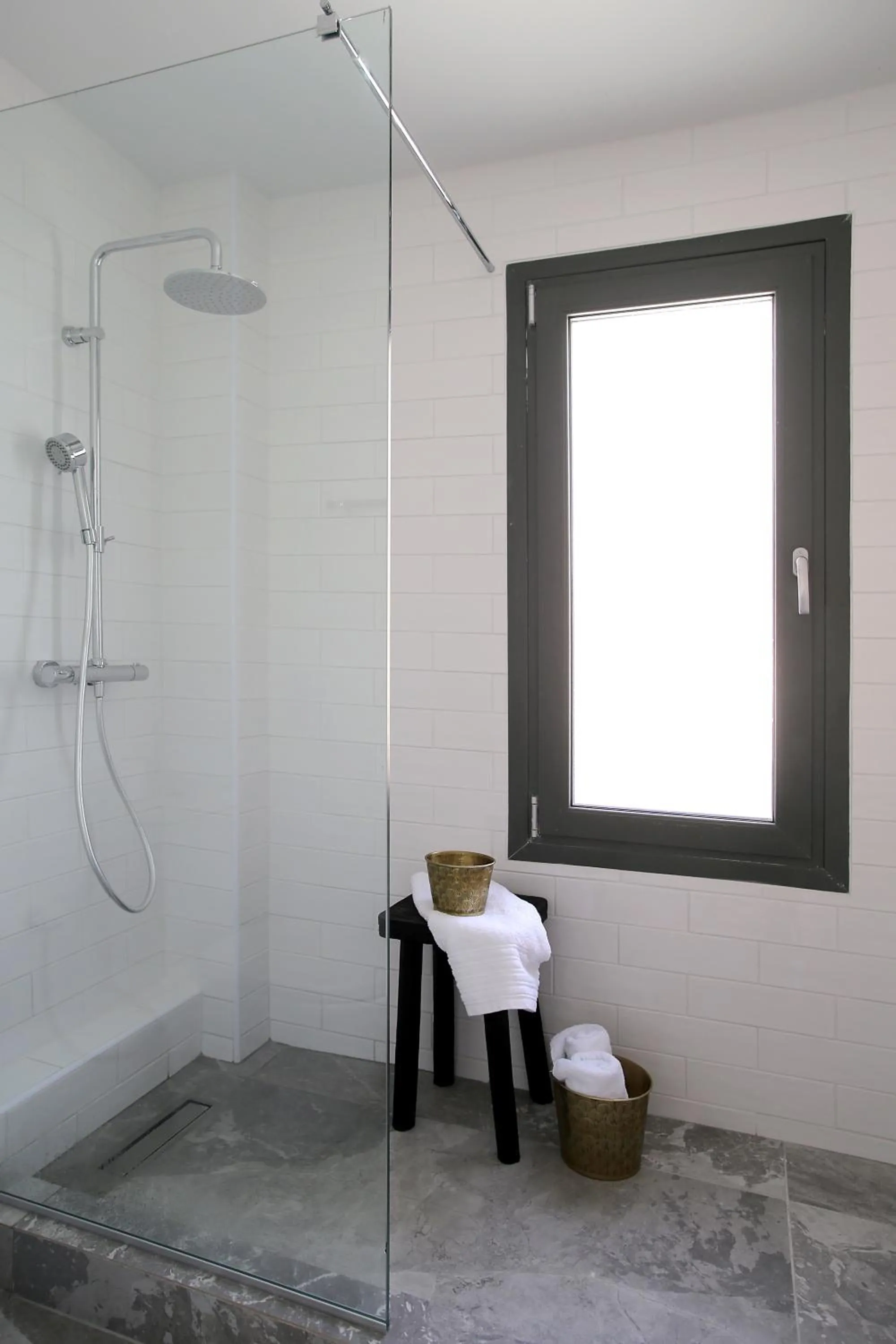 Shower in Lena Mare Boutique Hotel