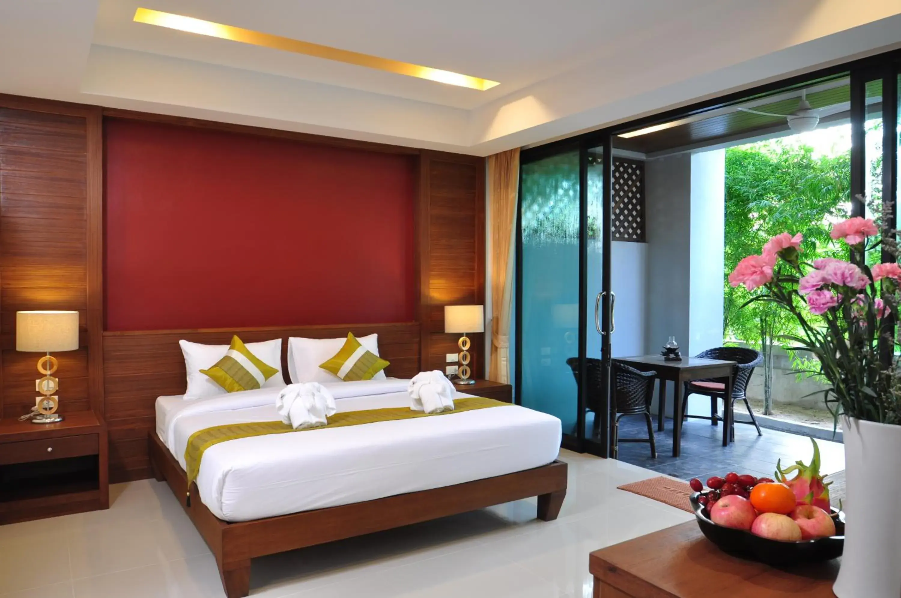 Bedroom, Bed in Samui Honey Tara Villa Residence Bedroom, Bed in Samui Honey Tara Villa Residence