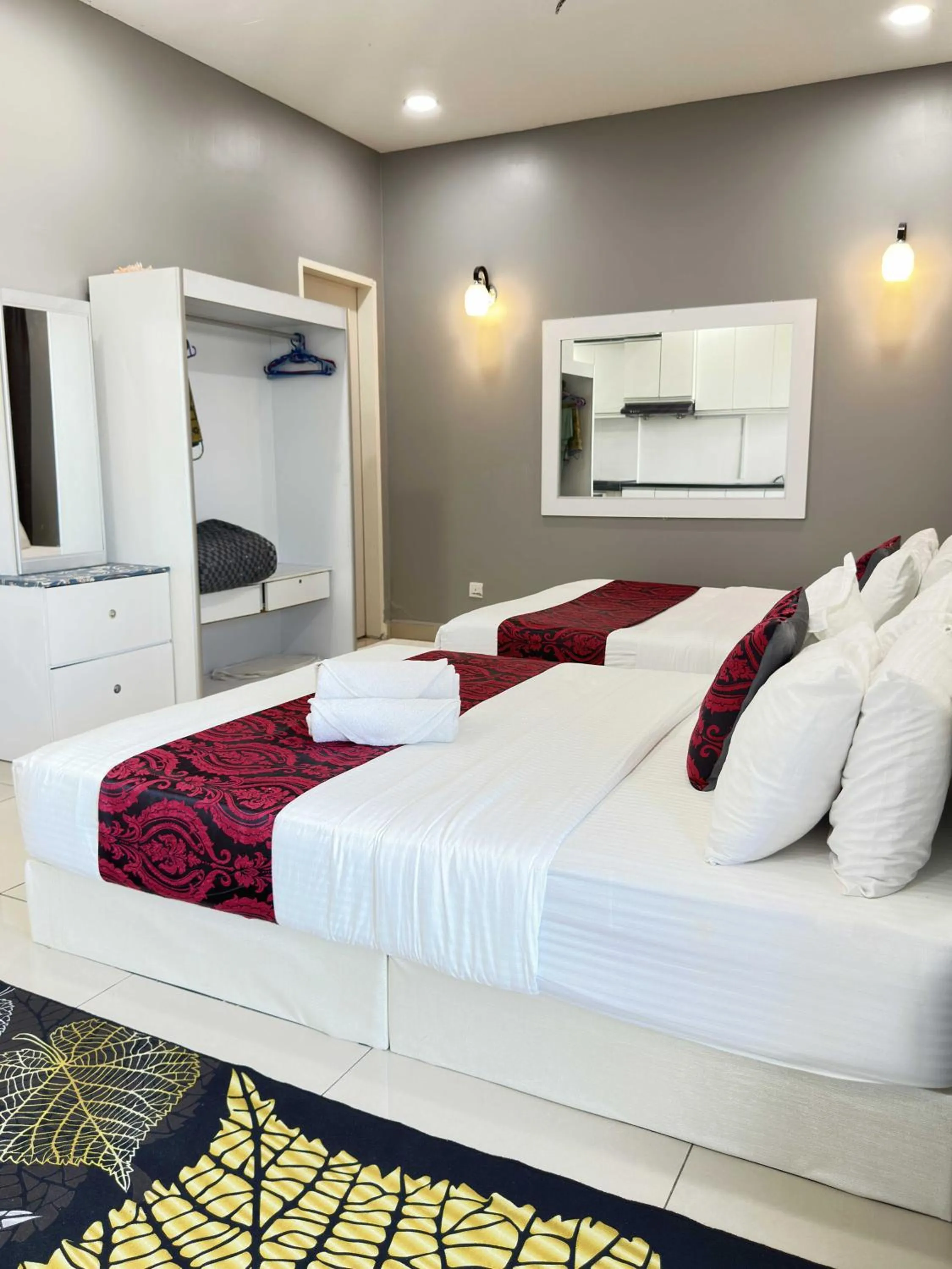 Bedroom, Bed in Cahaya Qaira Homestay @ D'Perdana Kota Bharu