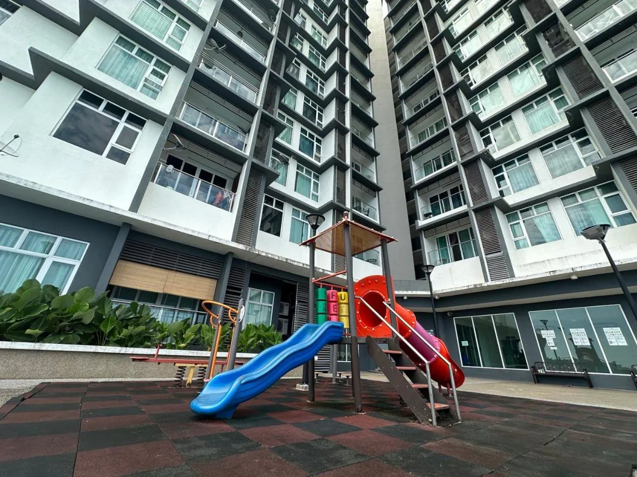 Children play ground in Cahaya Qaira Homestay @ D'Perdana Kota Bharu