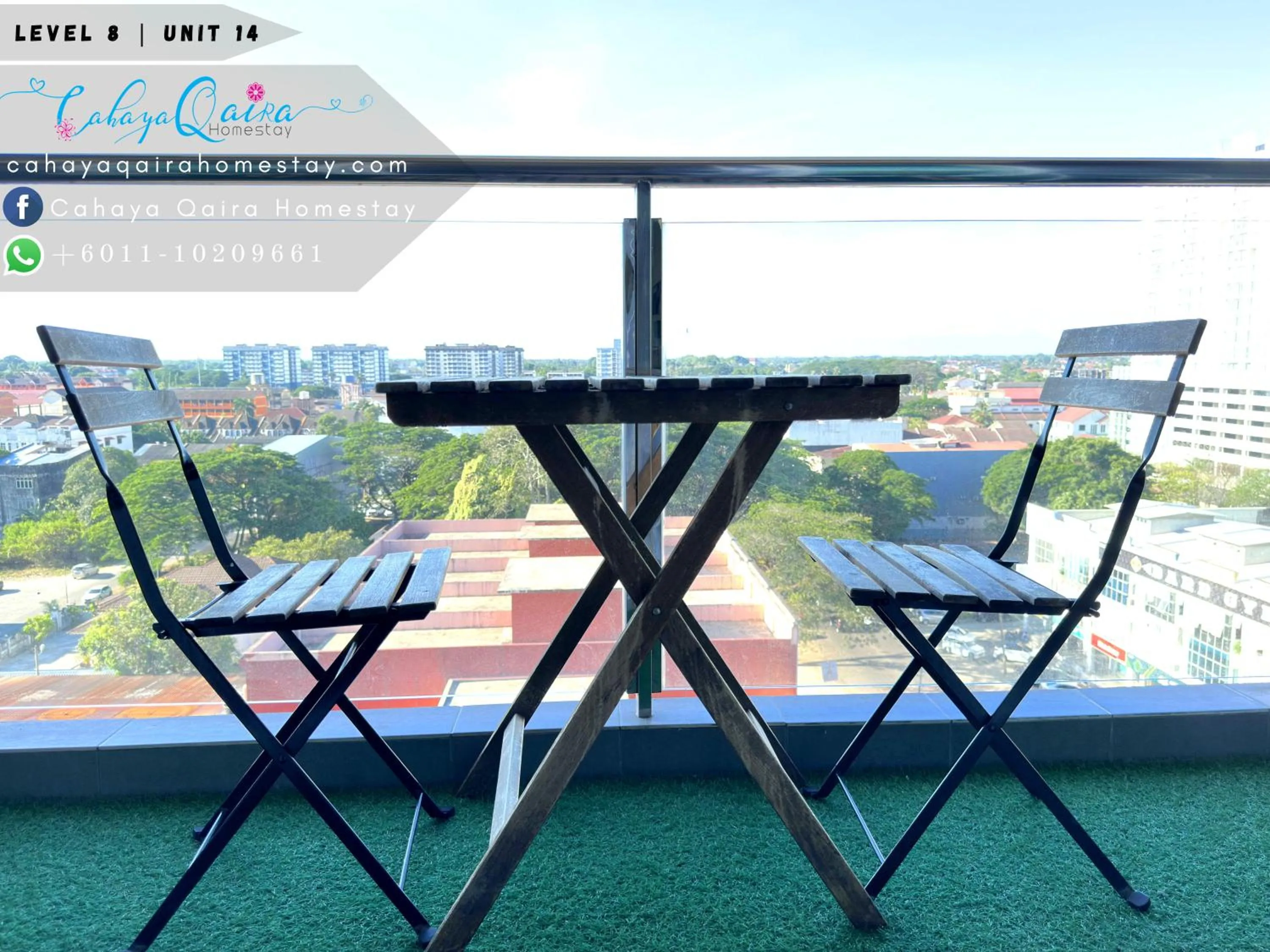 View (from property/room) in Cahaya Qaira Homestay @ D'Perdana Kota Bharu