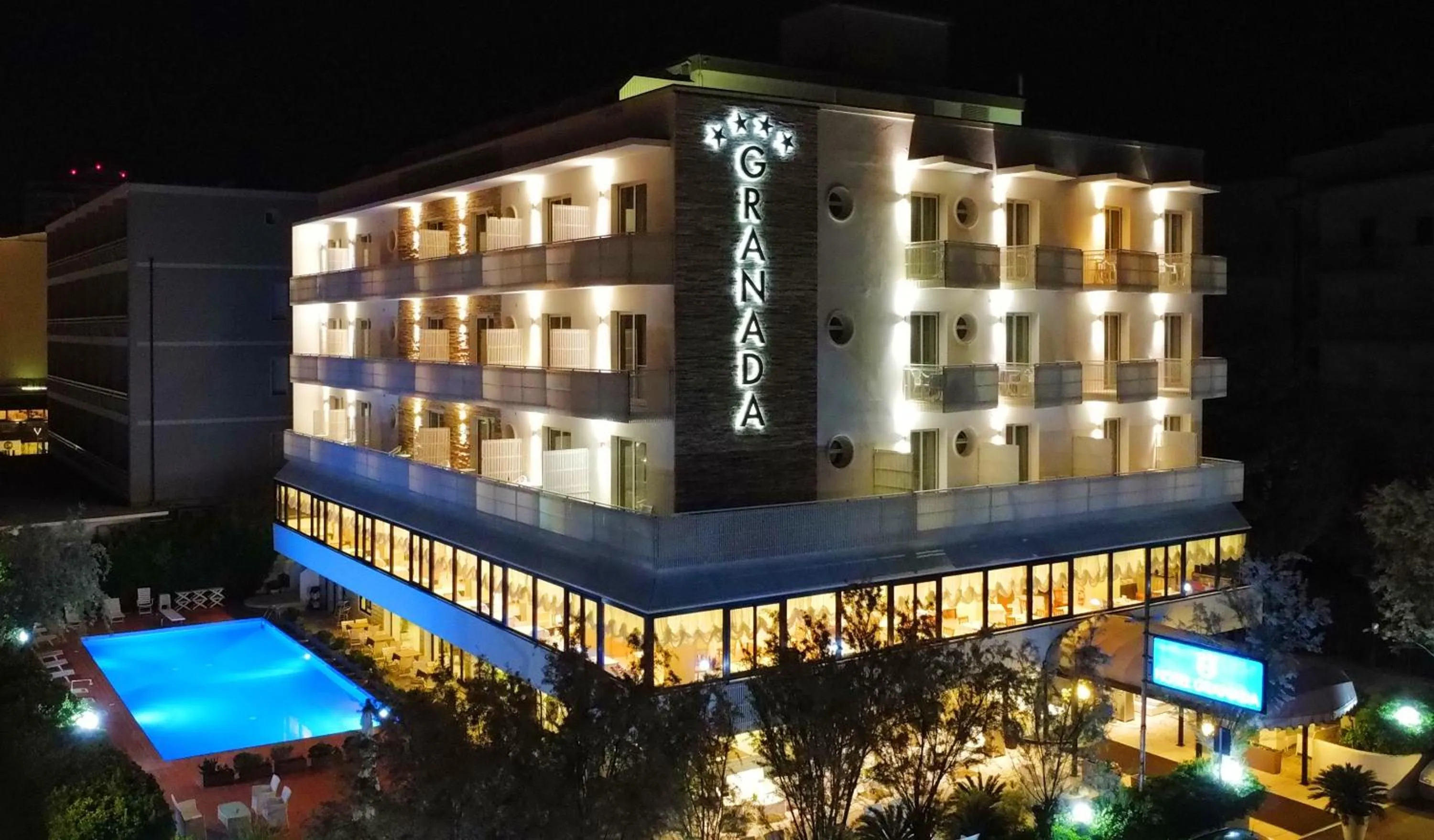 Property building in Hotel Granada