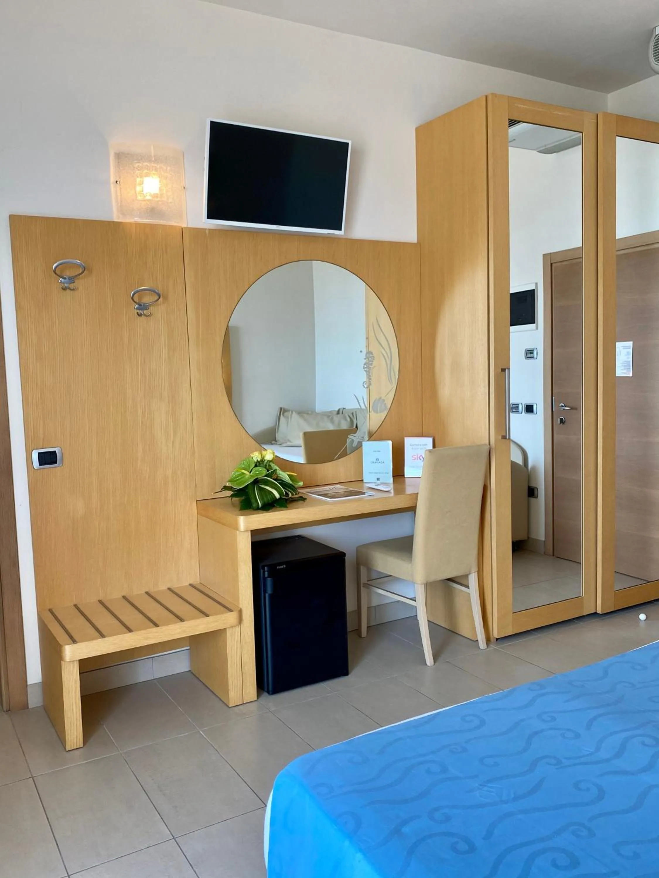 Bed in Hotel Granada