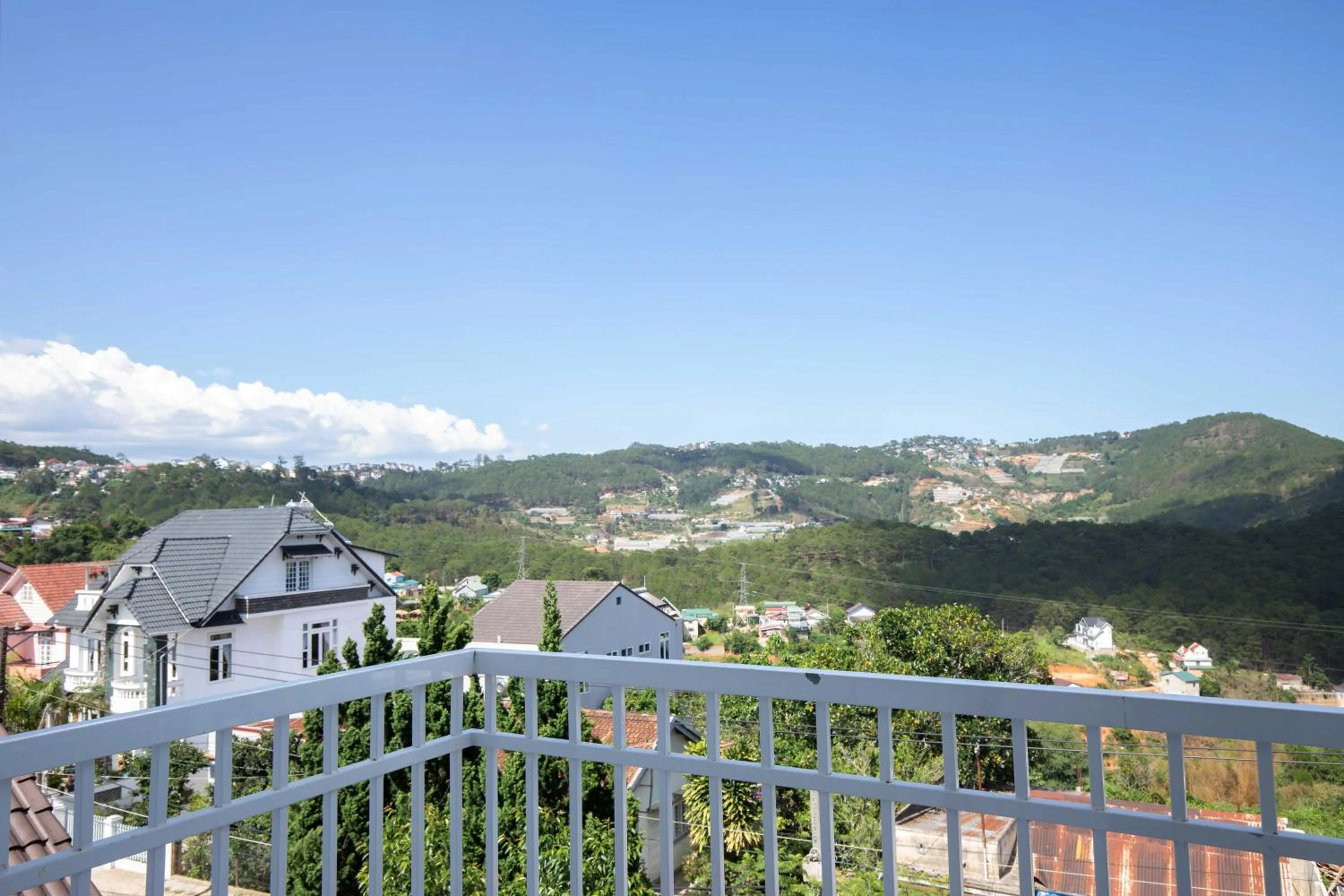 Balcony/Terrace in Dalat De Charme Village
