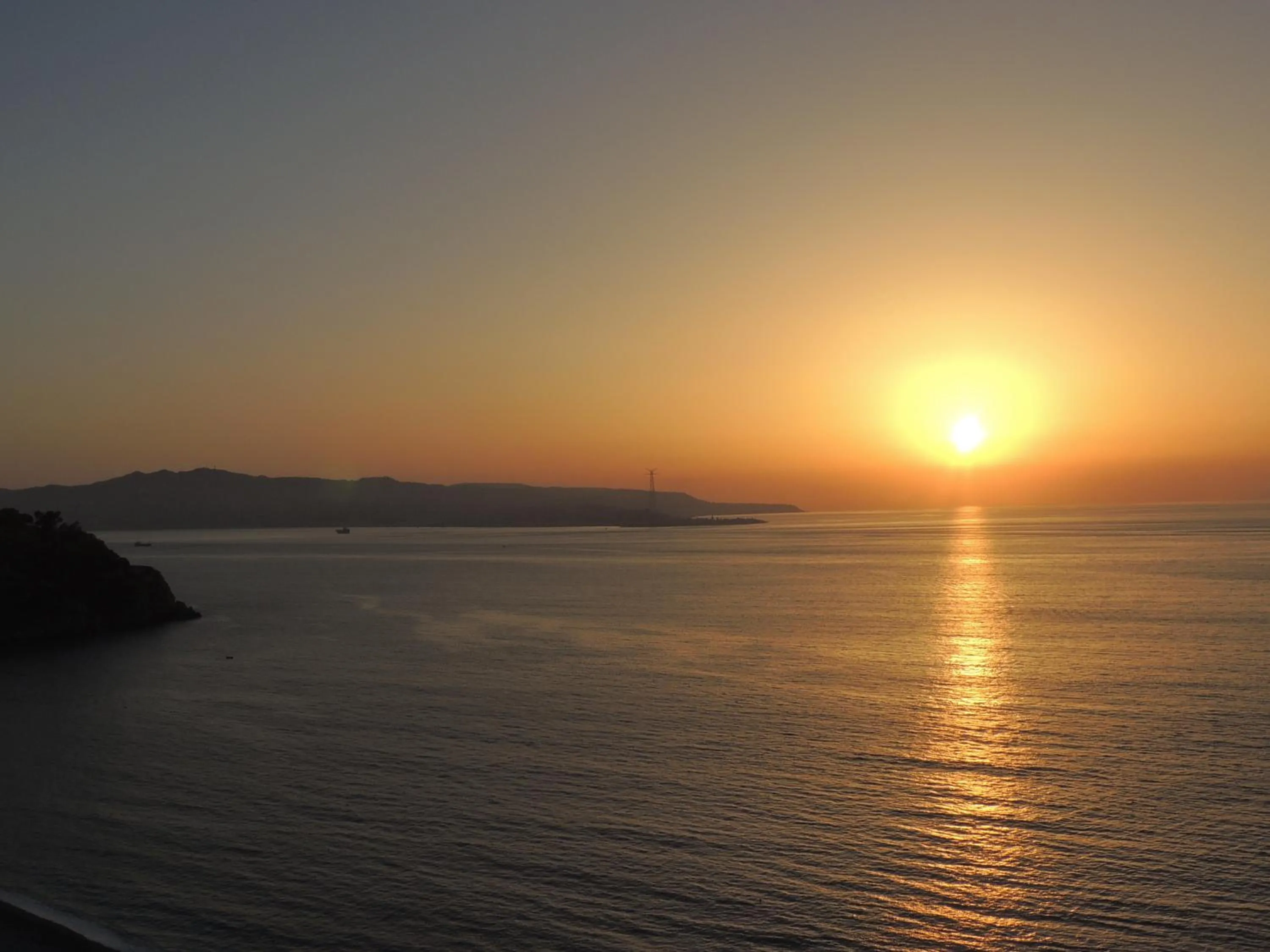 Sunset in B&B La Veduta