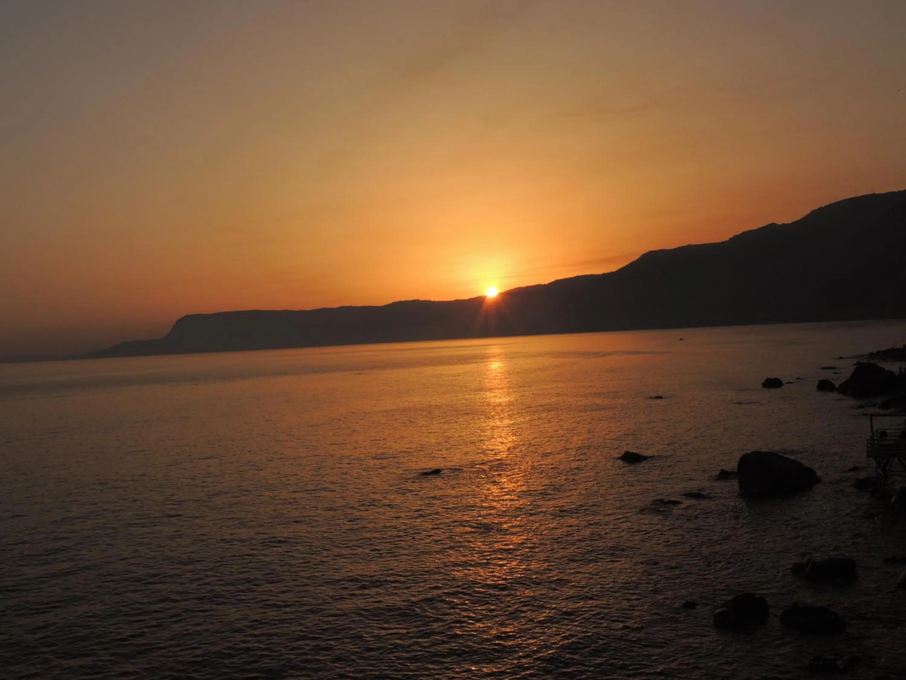 Sunset in B&B La Veduta