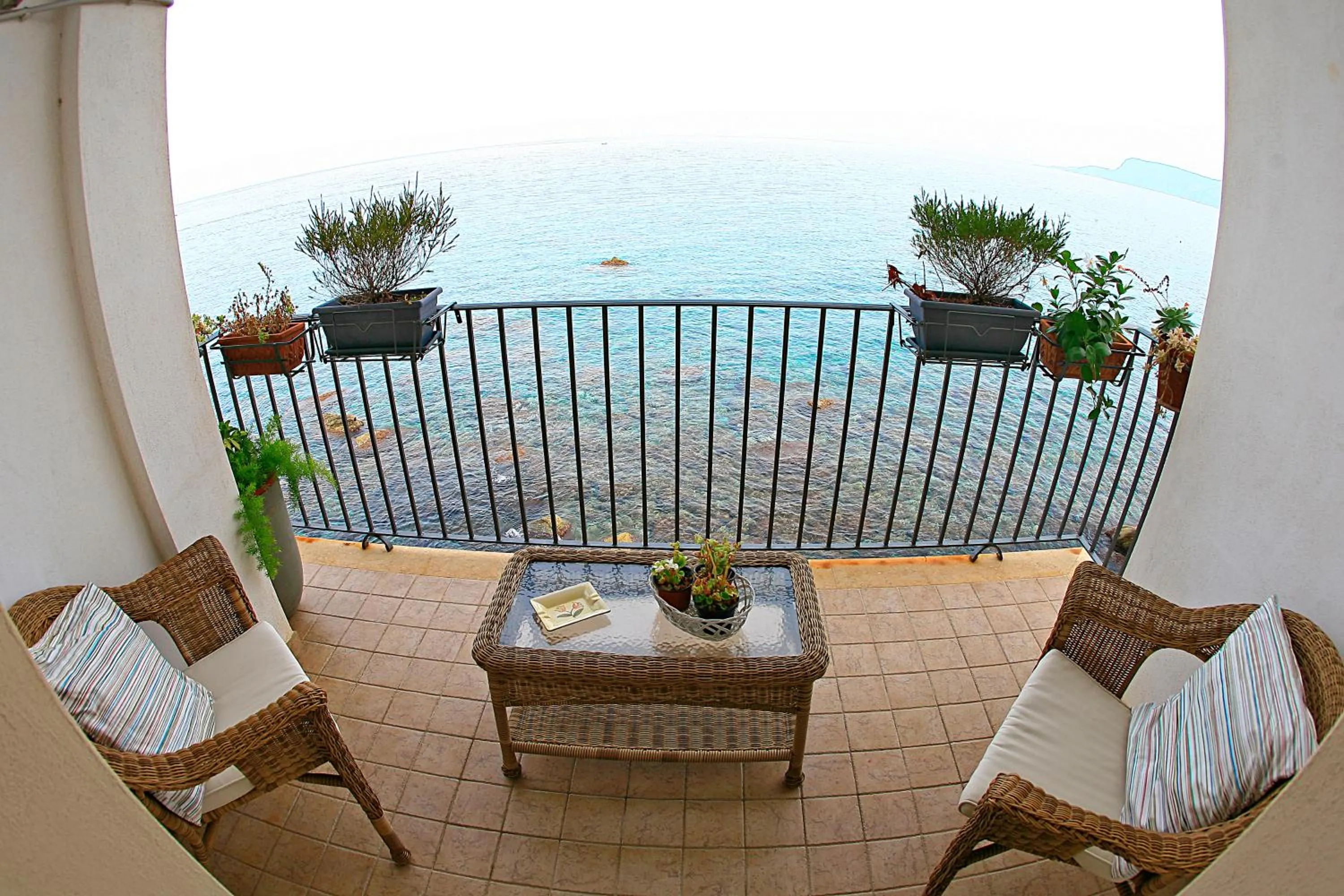 Balcony/Terrace in B&B La Veduta