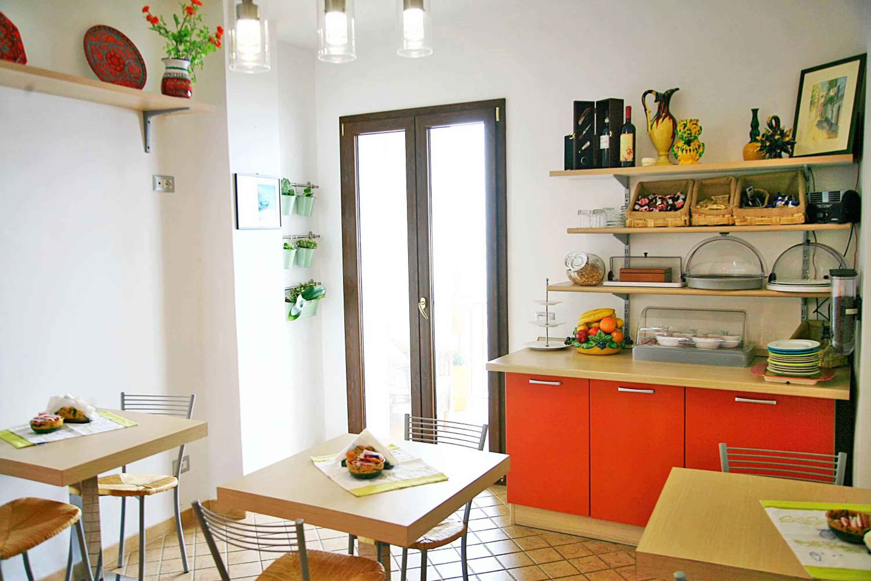 Restaurant/places to eat in B&B La Veduta