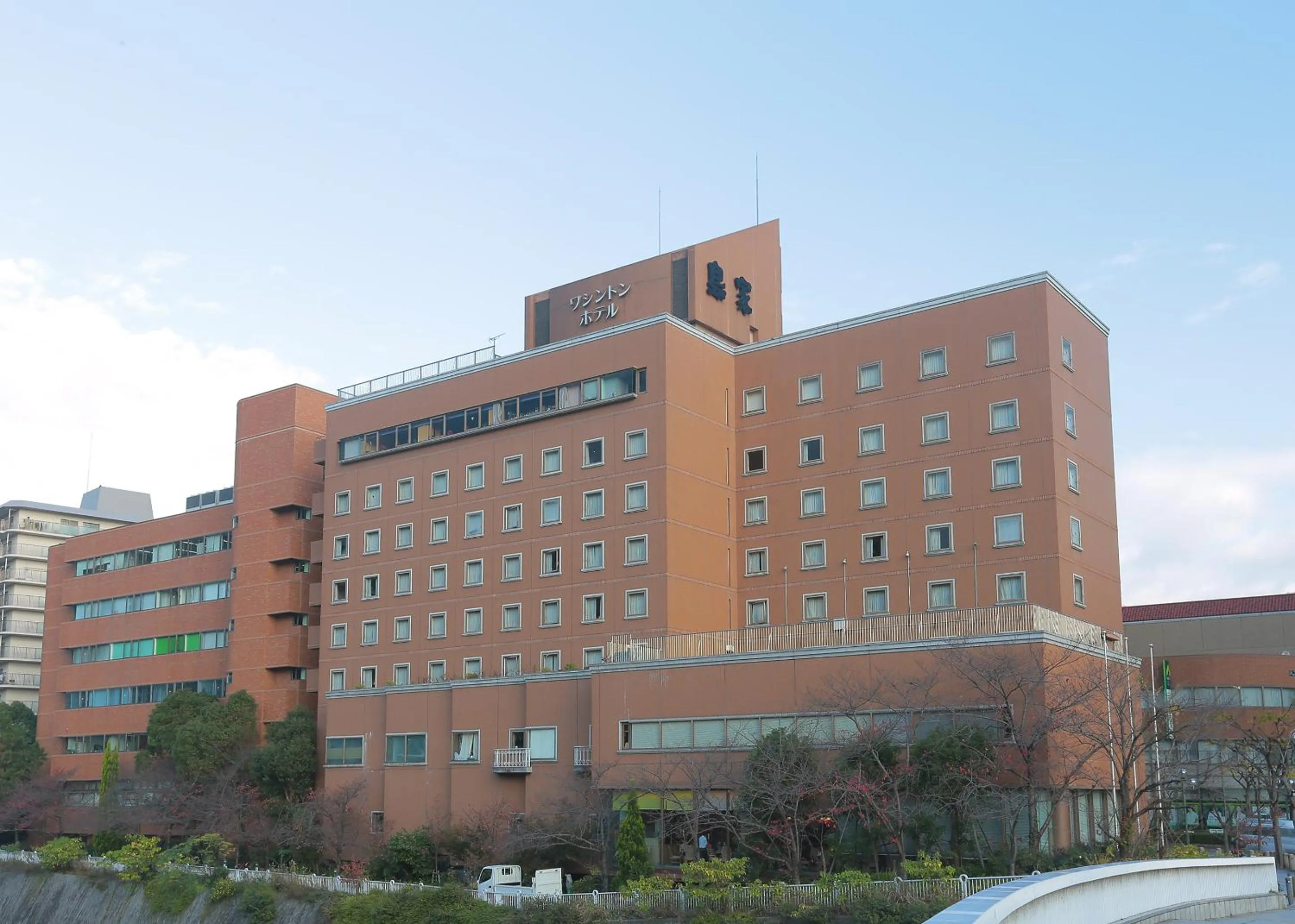 Bird's eye view in Takarazuka Washington Hotel
