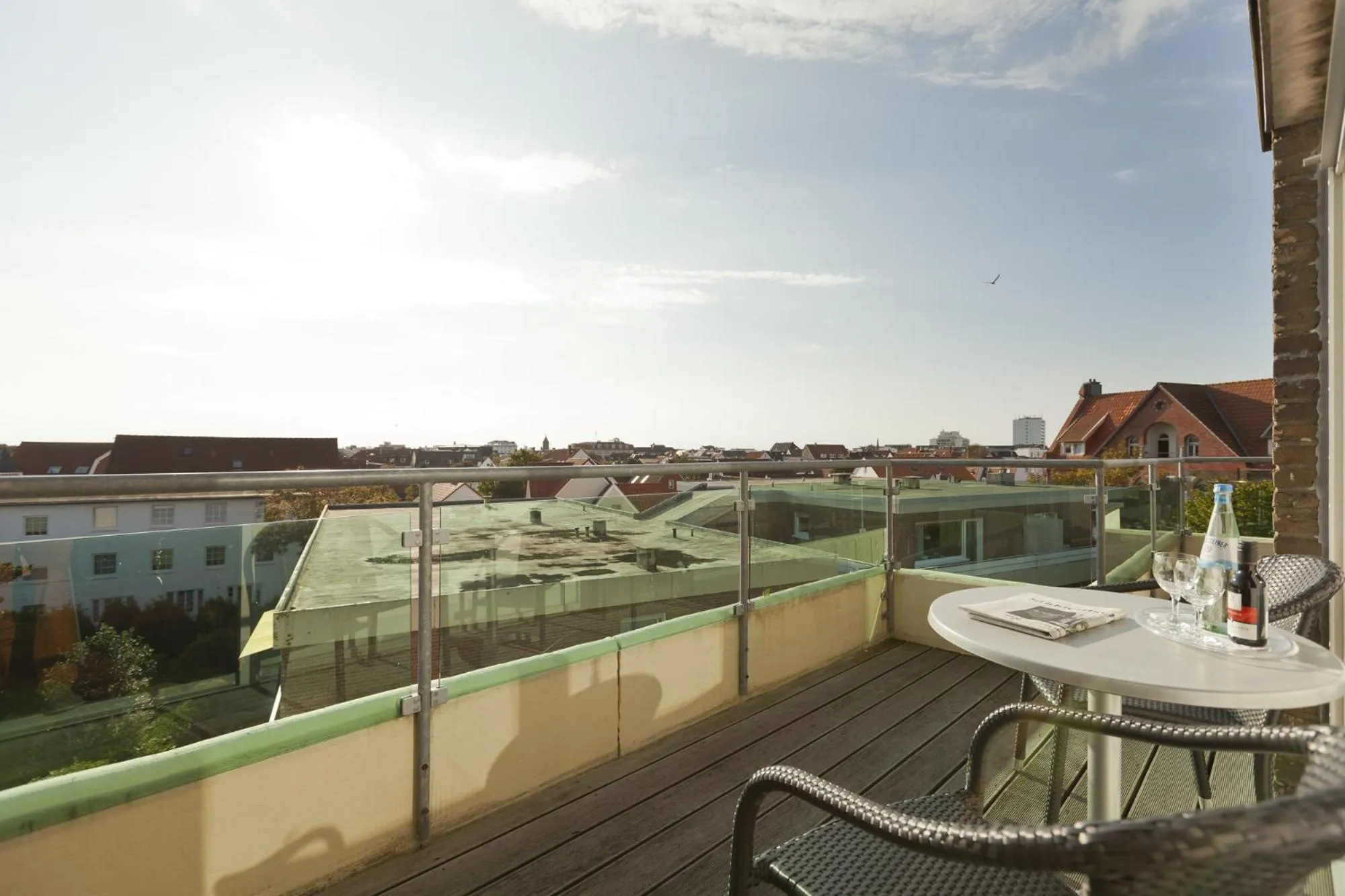 Balcony/Terrace in Michels Hanseatic Hotel Norderney