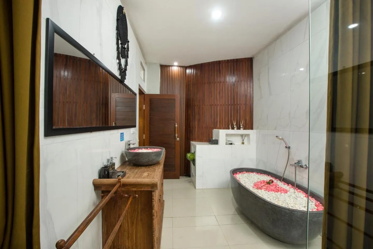 Bathroom in Tamyang Ubud Villas