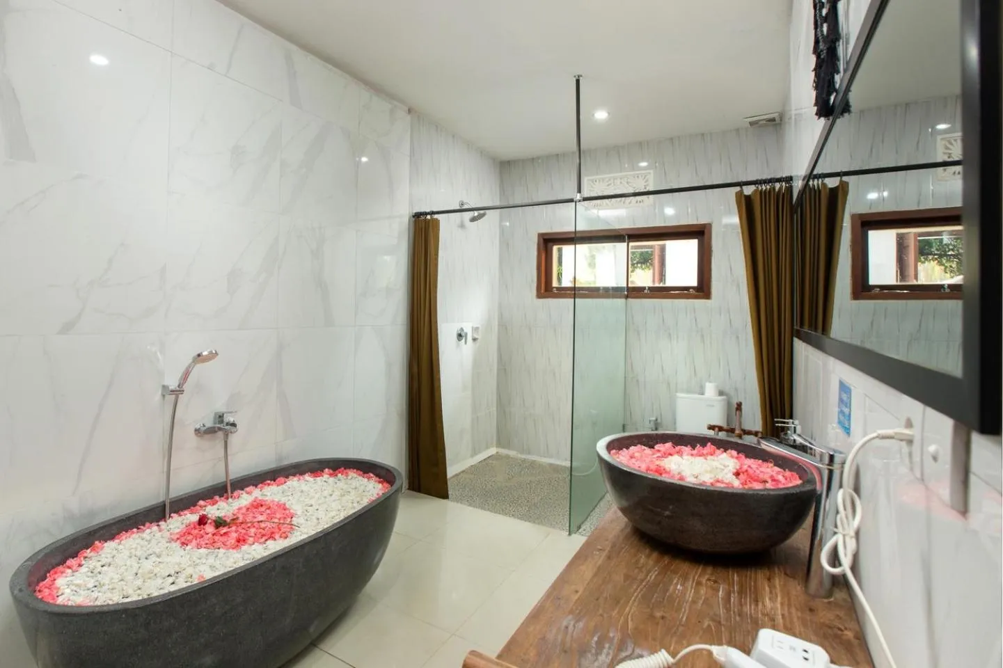 Bathroom in Tamyang Ubud Villas