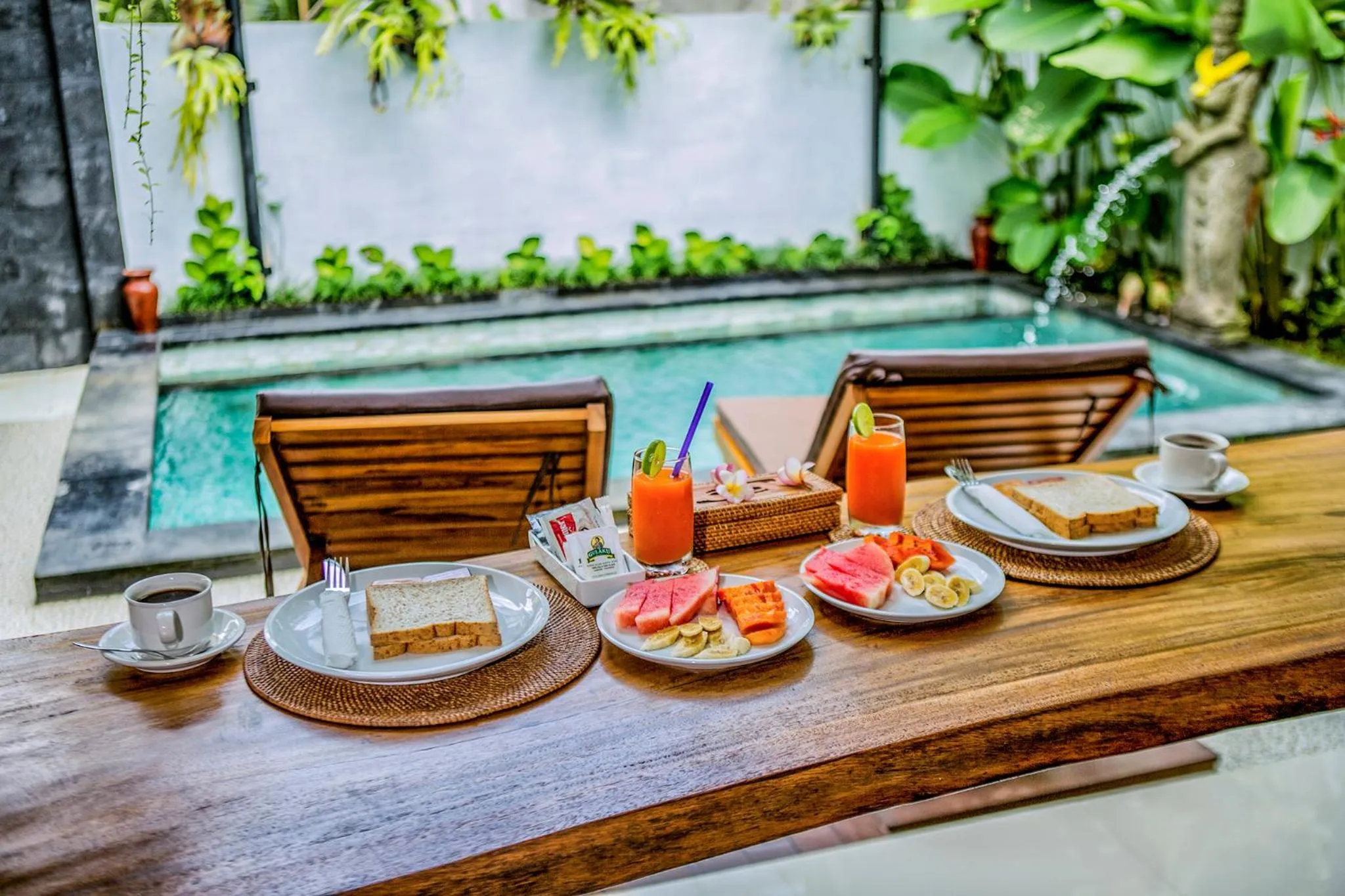 Swimming pool in Tamyang Ubud Villas