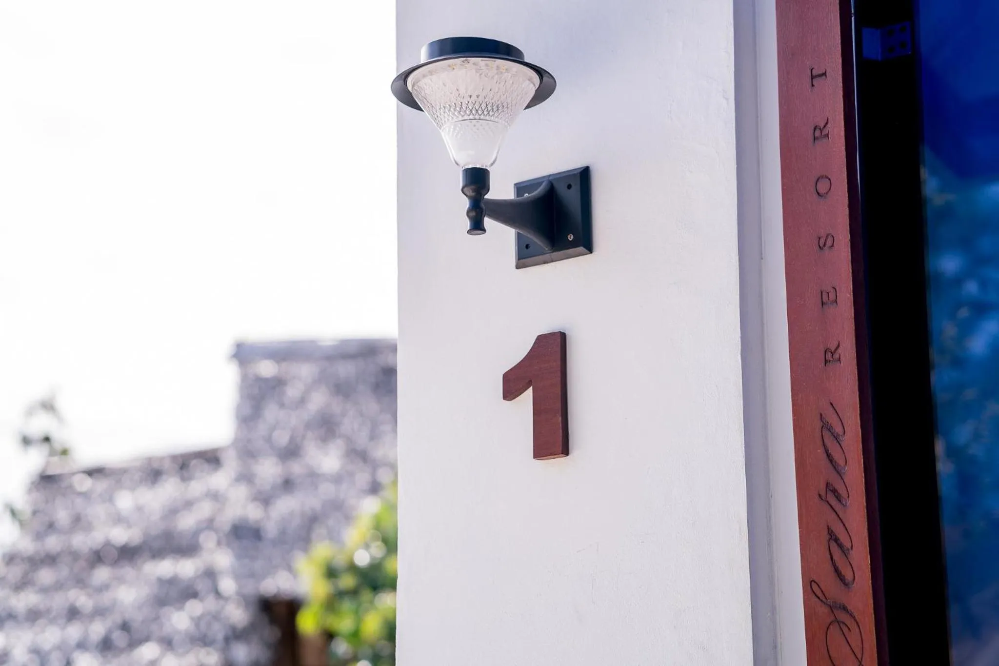 Decorative detail in Sara Resort