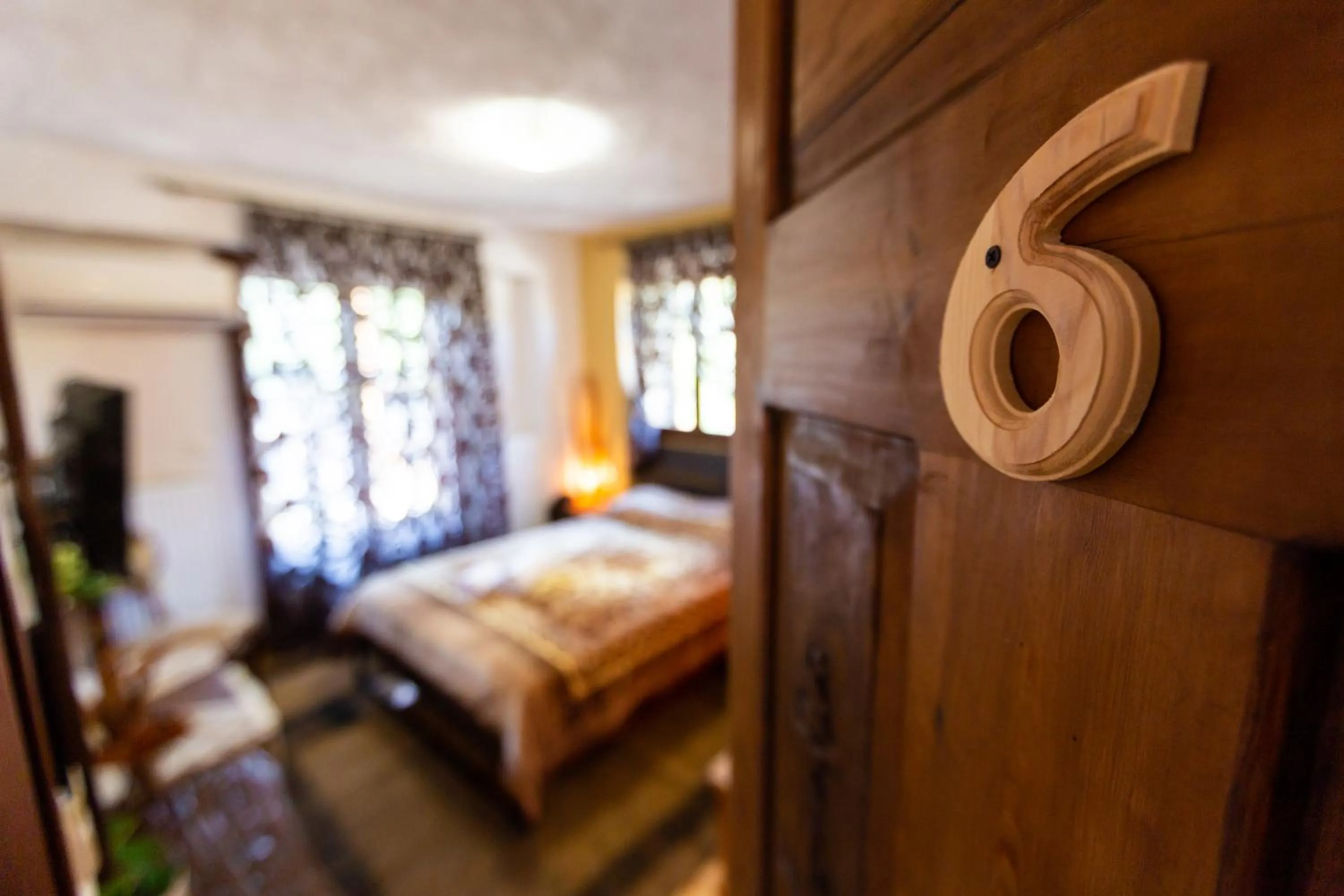 Bed in La Moara Boutique Hotel