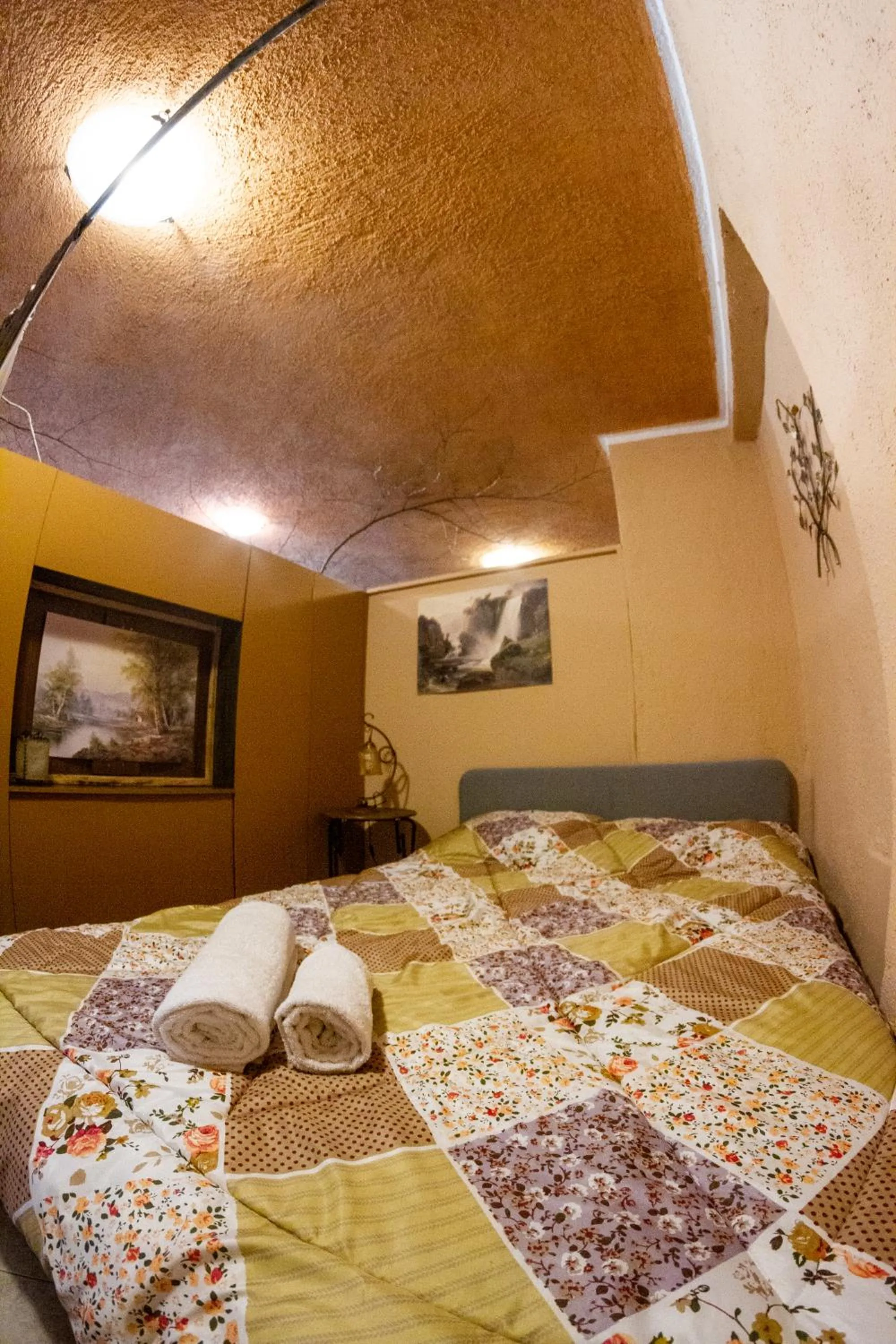 Bed in La Moara Boutique Hotel