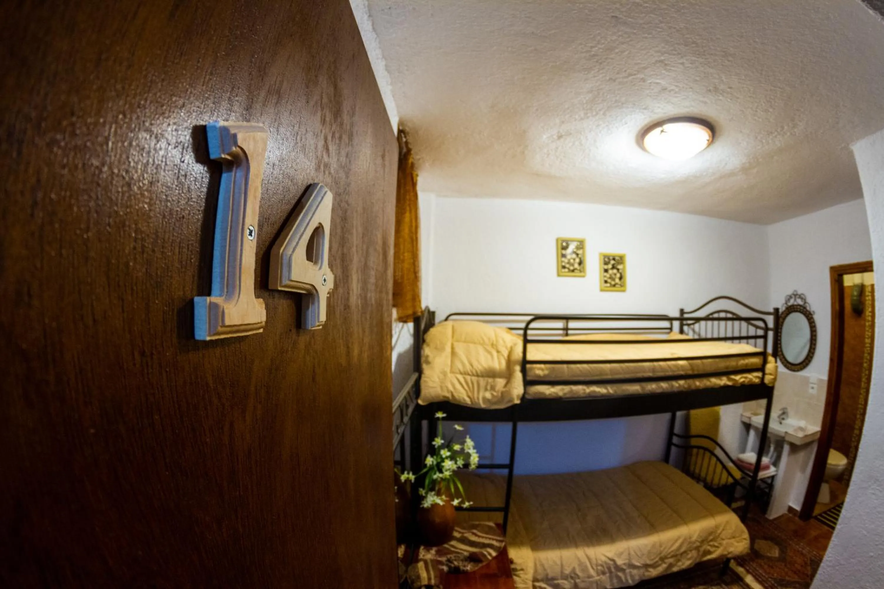 Bed in La Moara Boutique Hotel