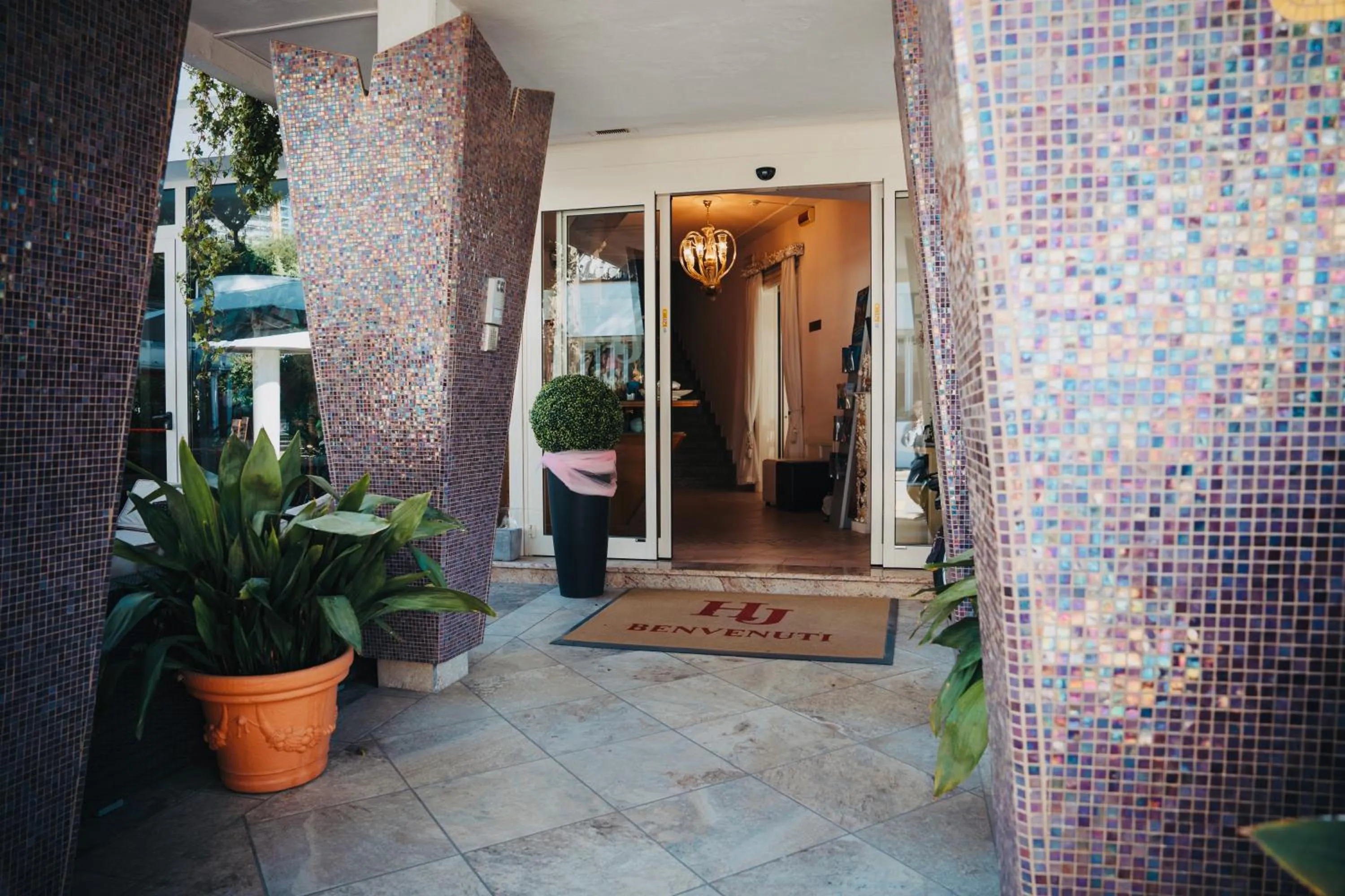 Property building in Hotel Julia