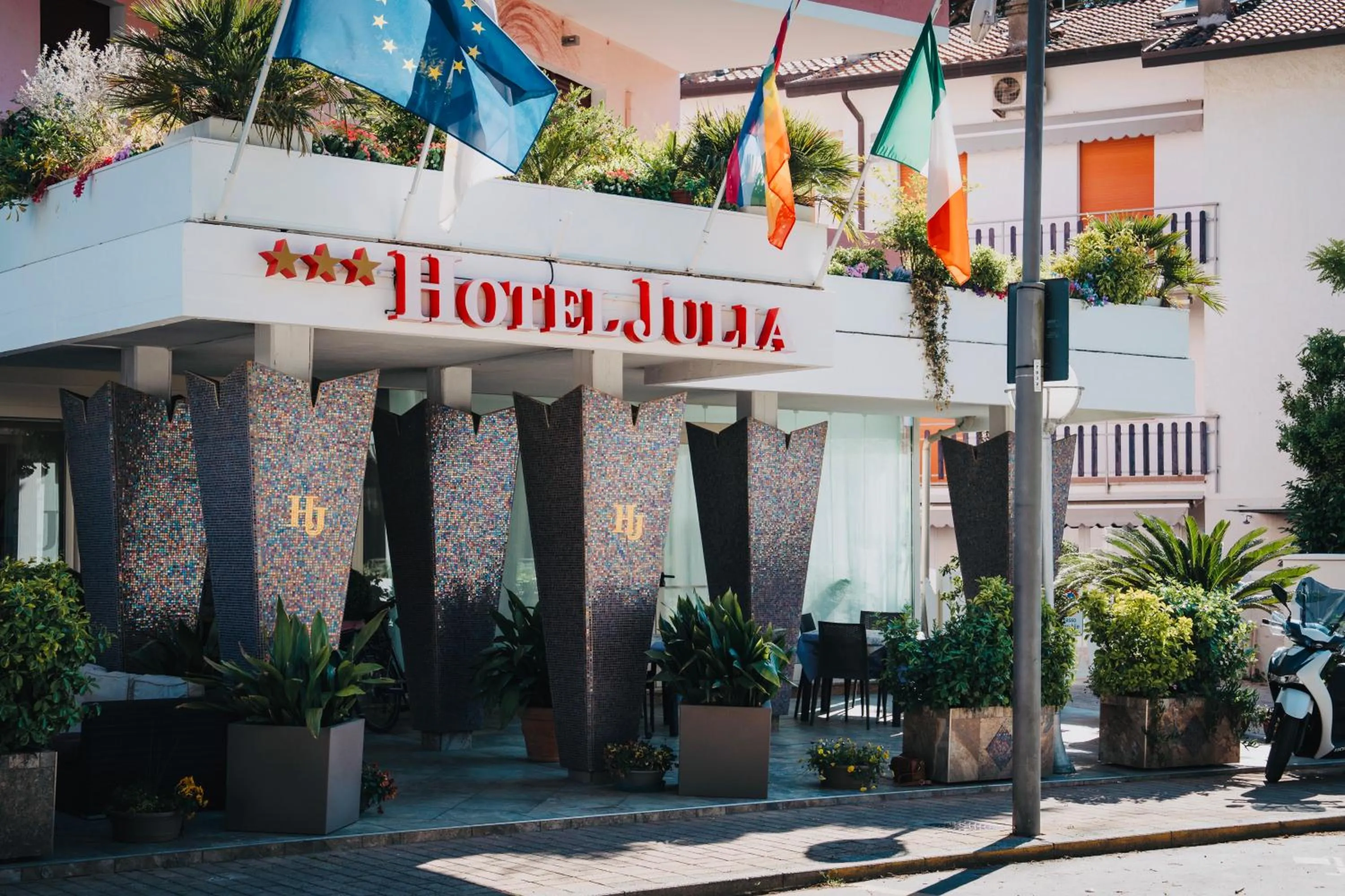 Property building in Hotel Julia