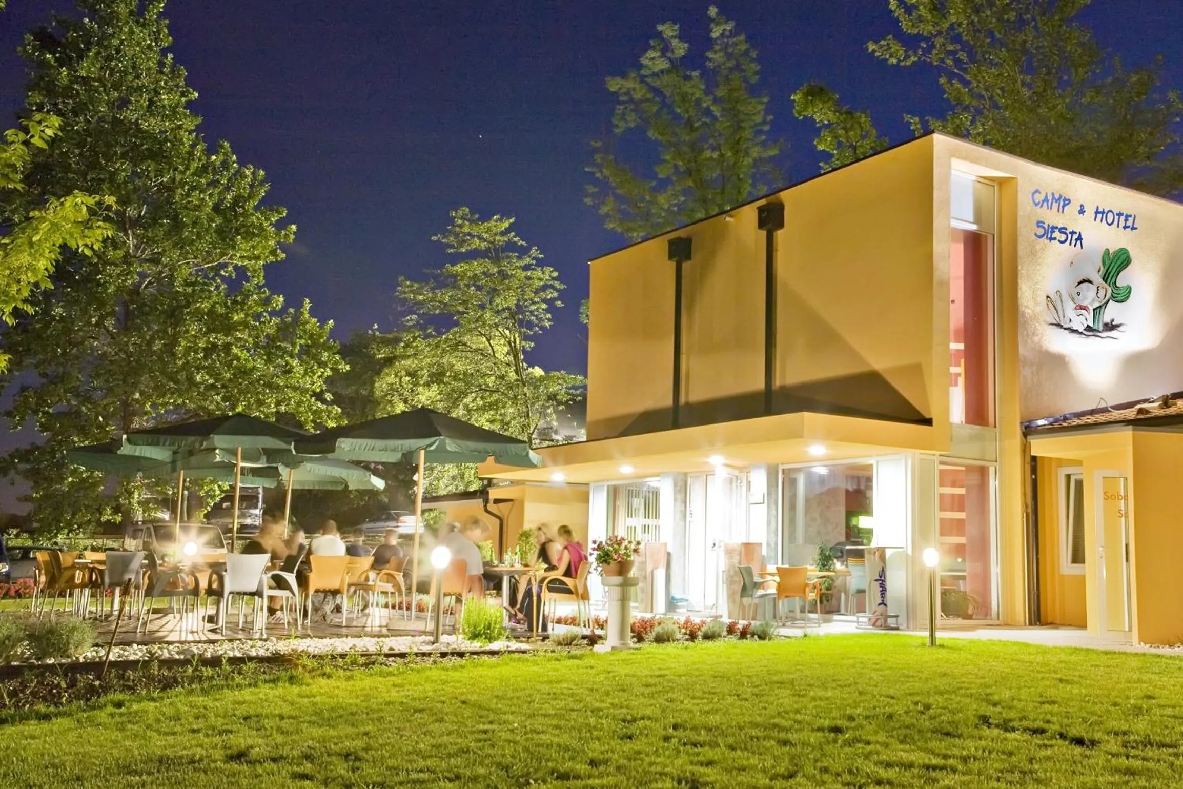 Property building in Garni Hotel Siesta
