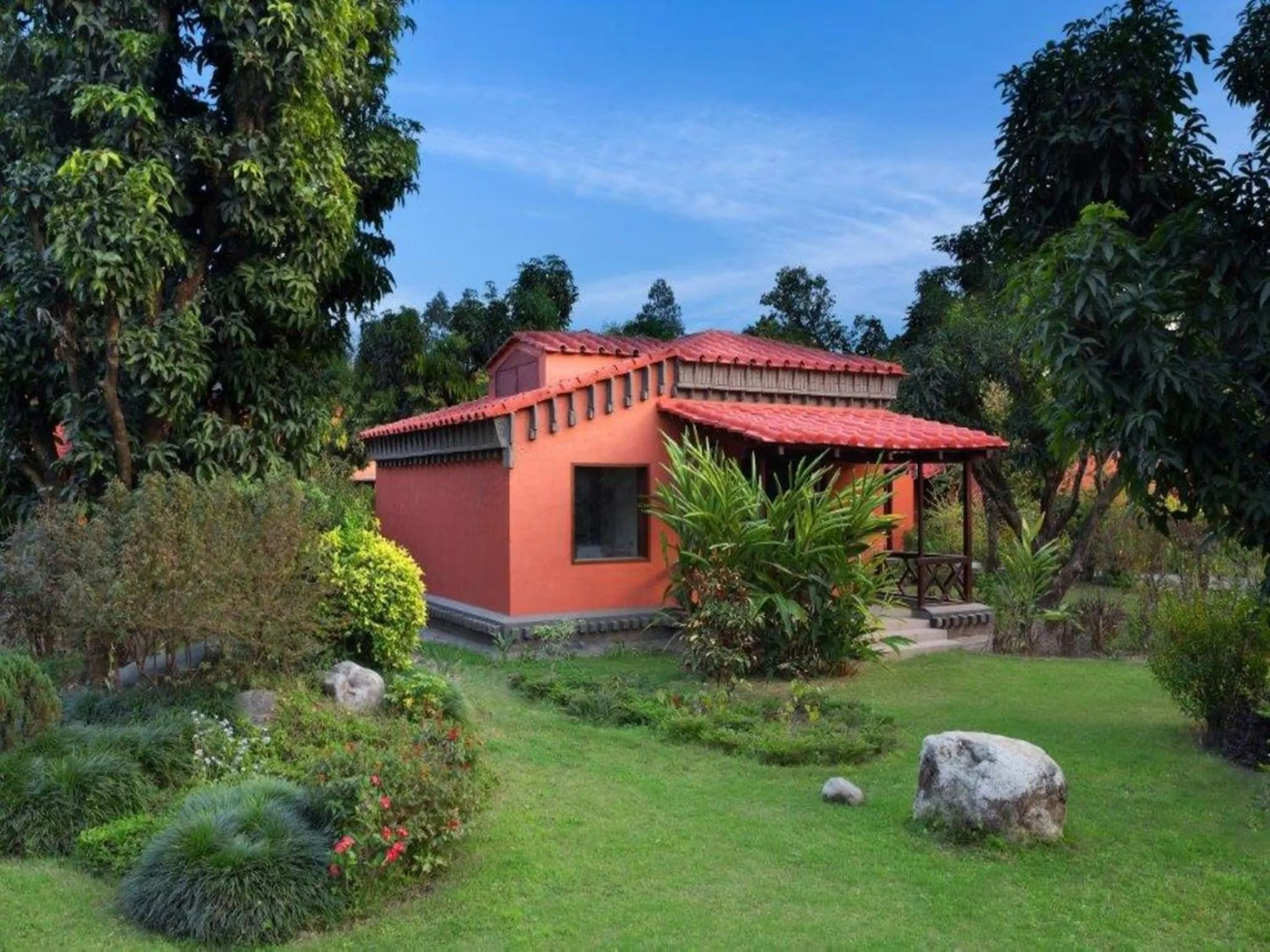 Property building in Taj Corbett Resort and Spa Uttarakhand