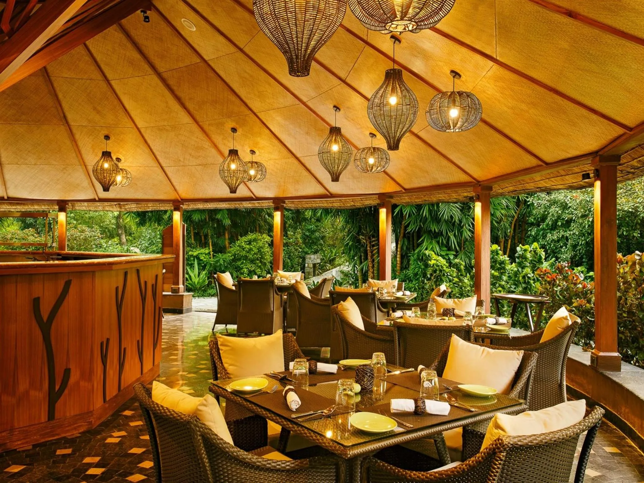 BBQ facilities in Taj Corbett Resort and Spa Uttarakhand