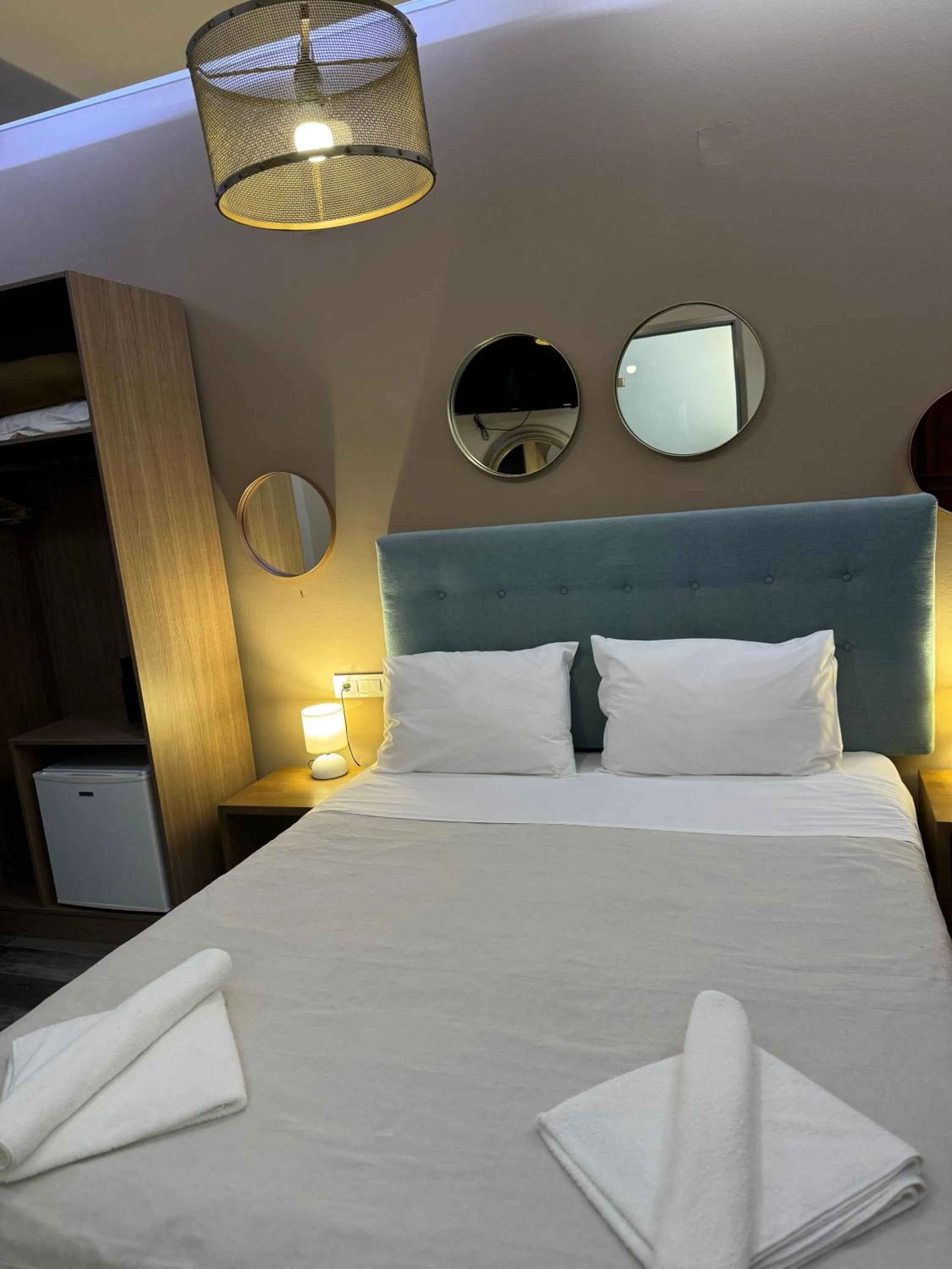 Bedroom, Bed in Antonia Apartments