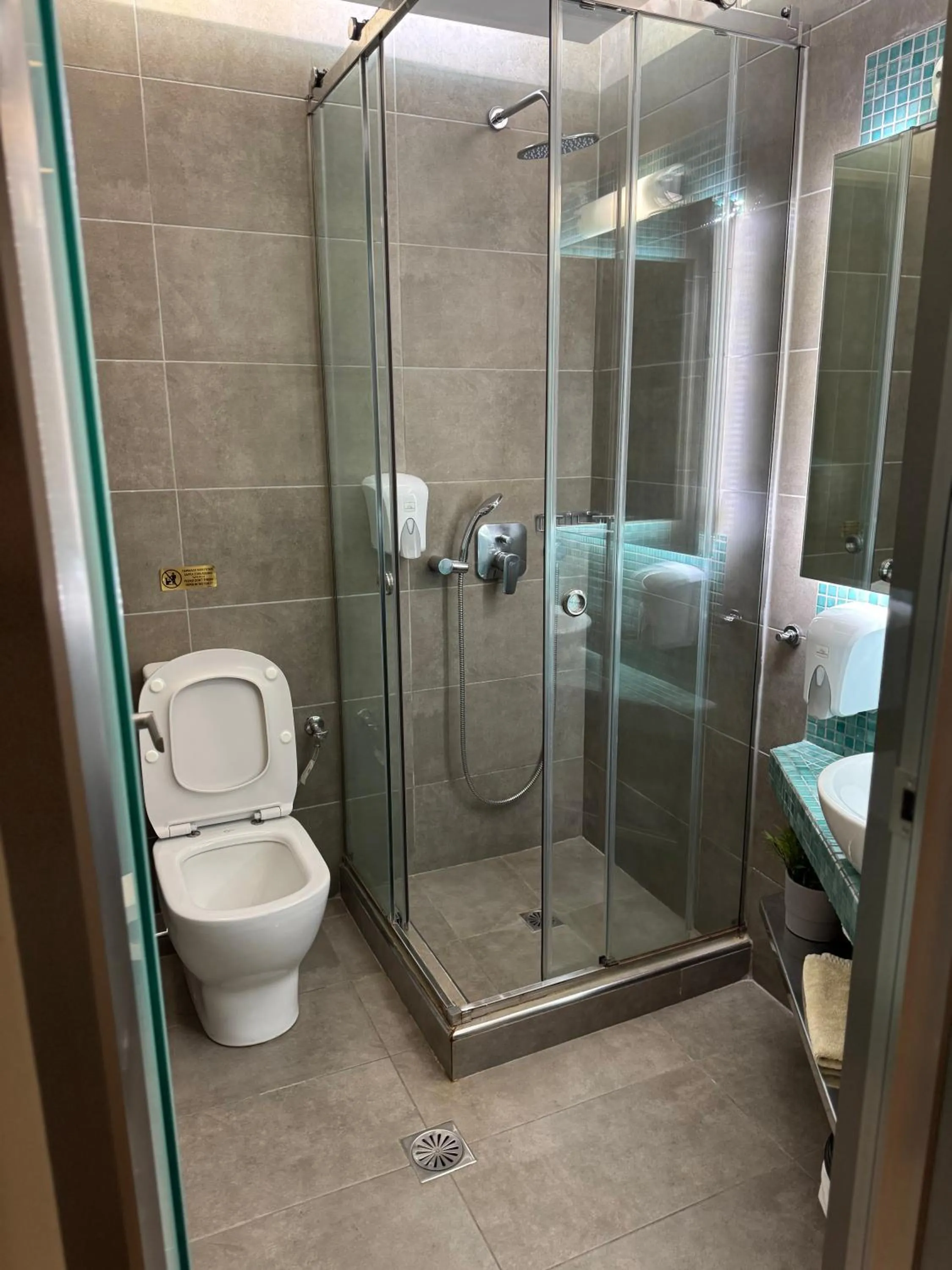 Toilet in Antonia Apartments