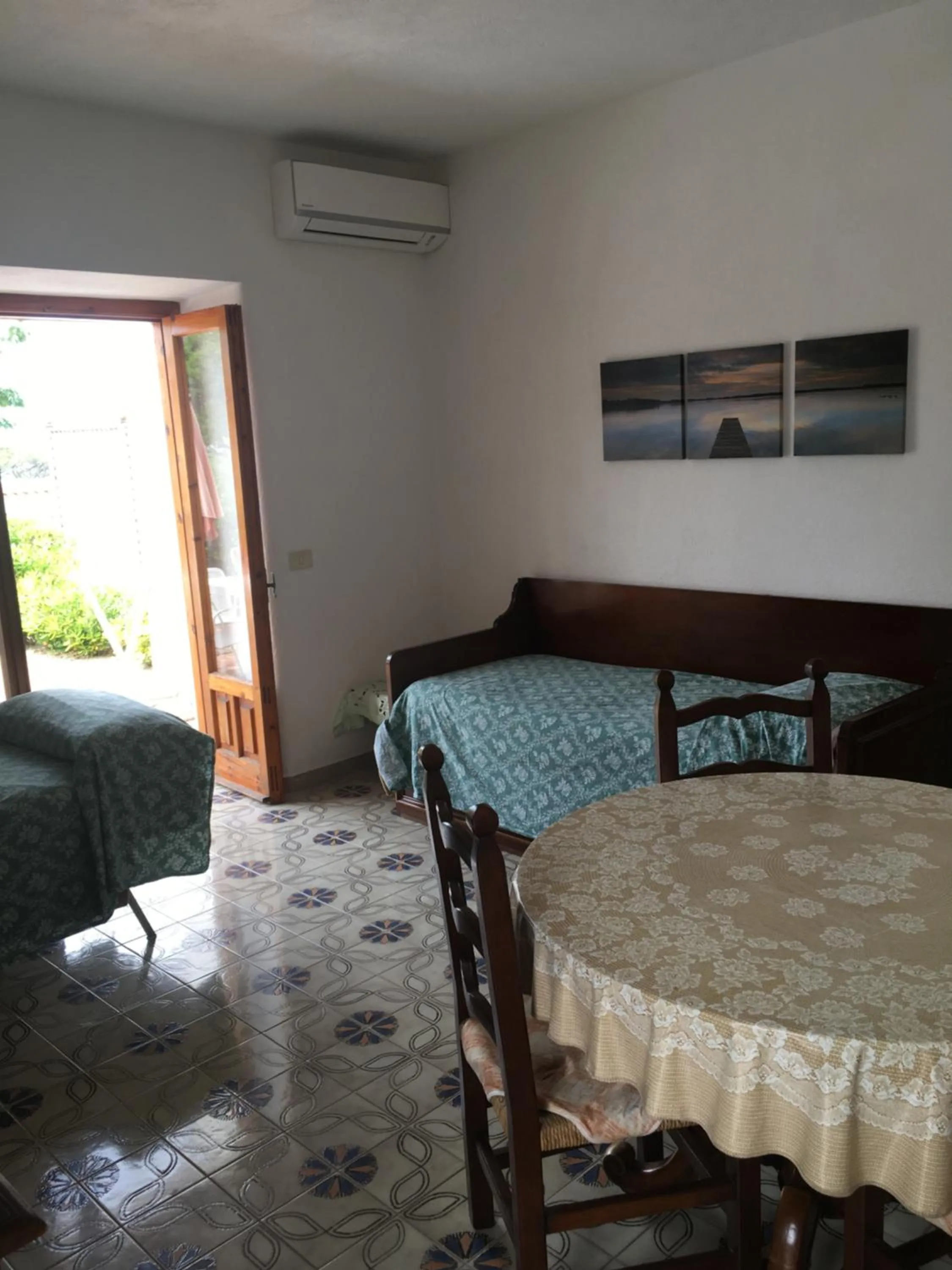 Living room in Villa Erade