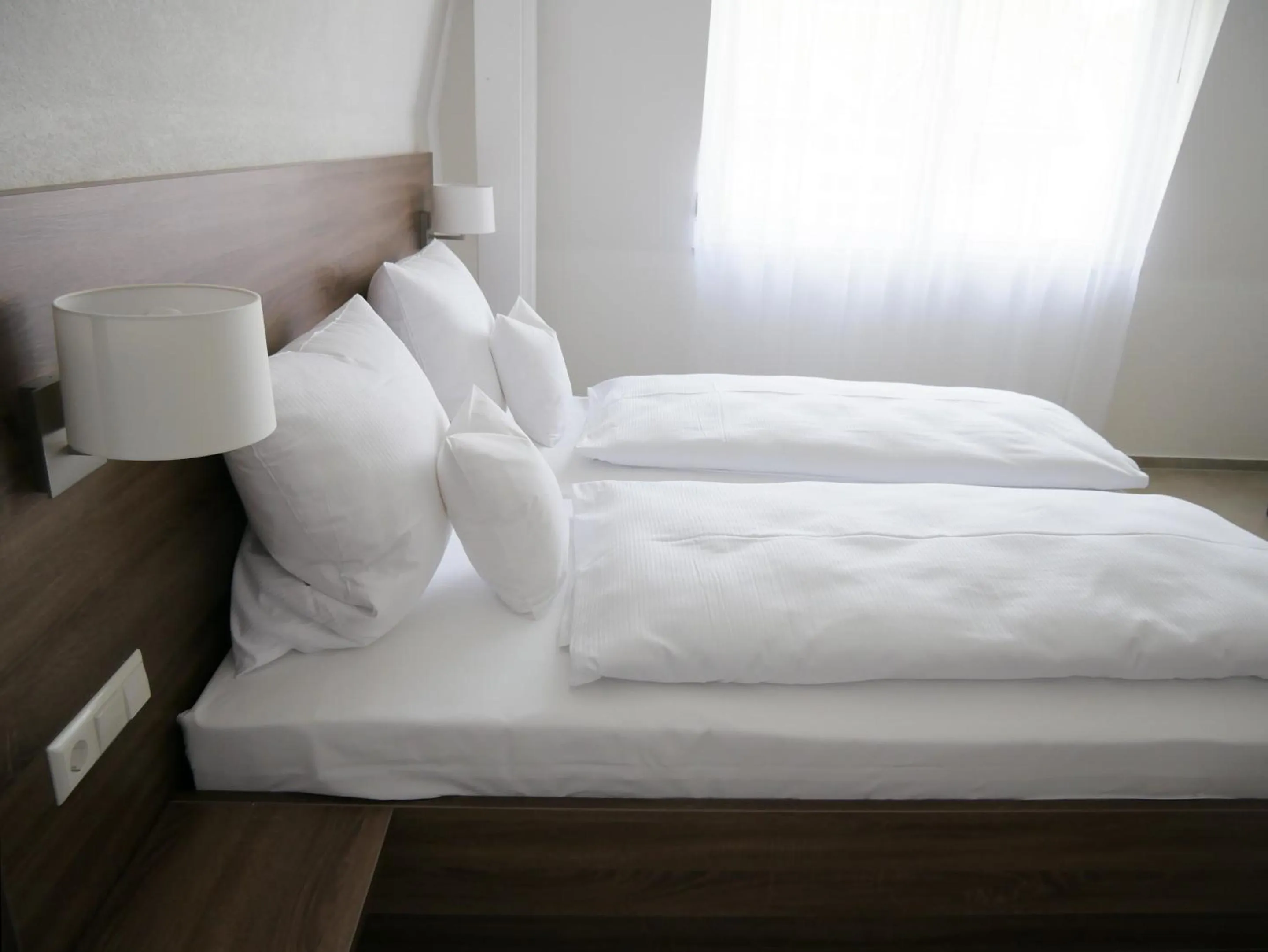 Decorative detail, Bed in Hotel & Mühlenapartments