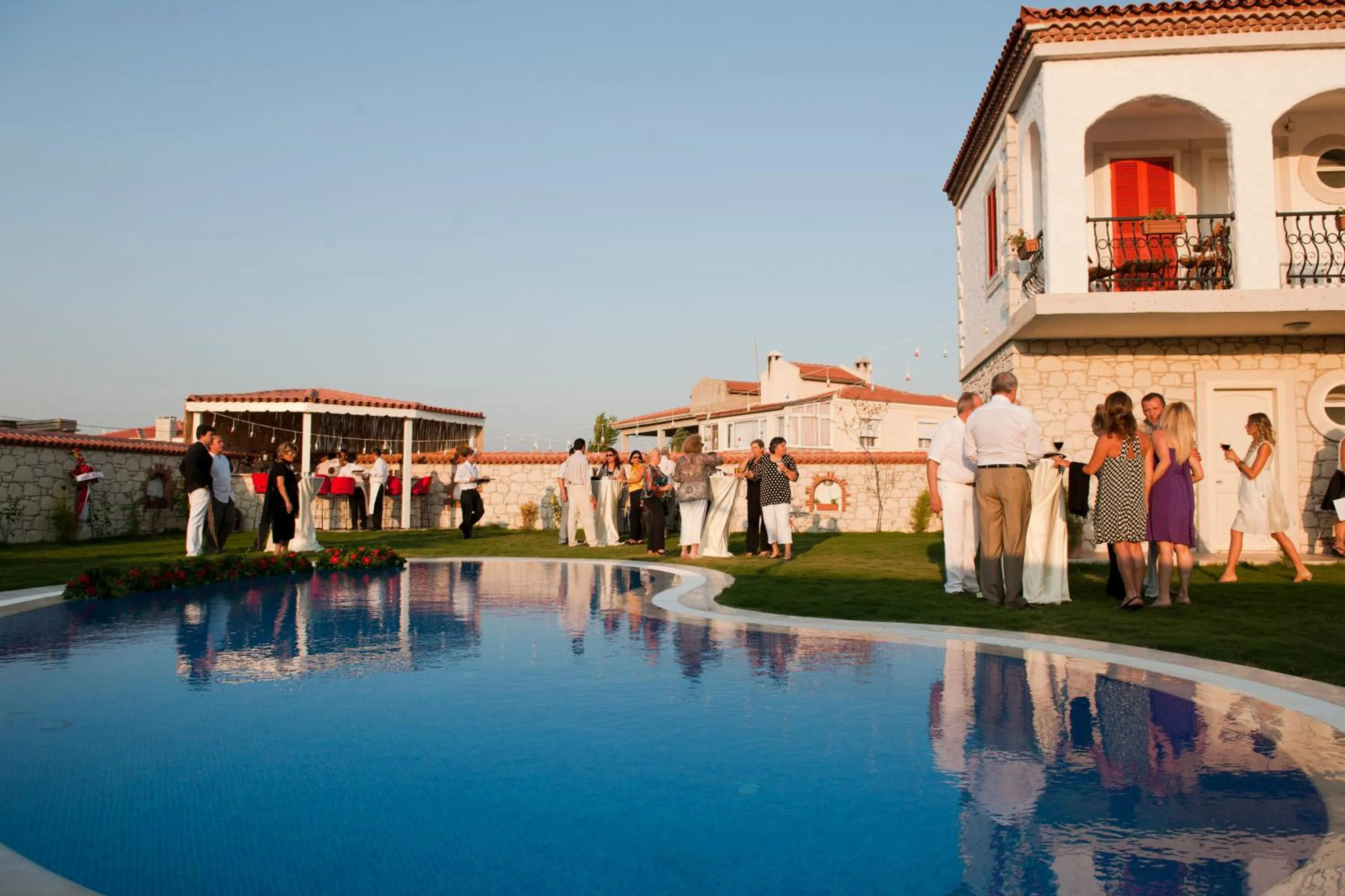 group of guests in Mercan Köşk