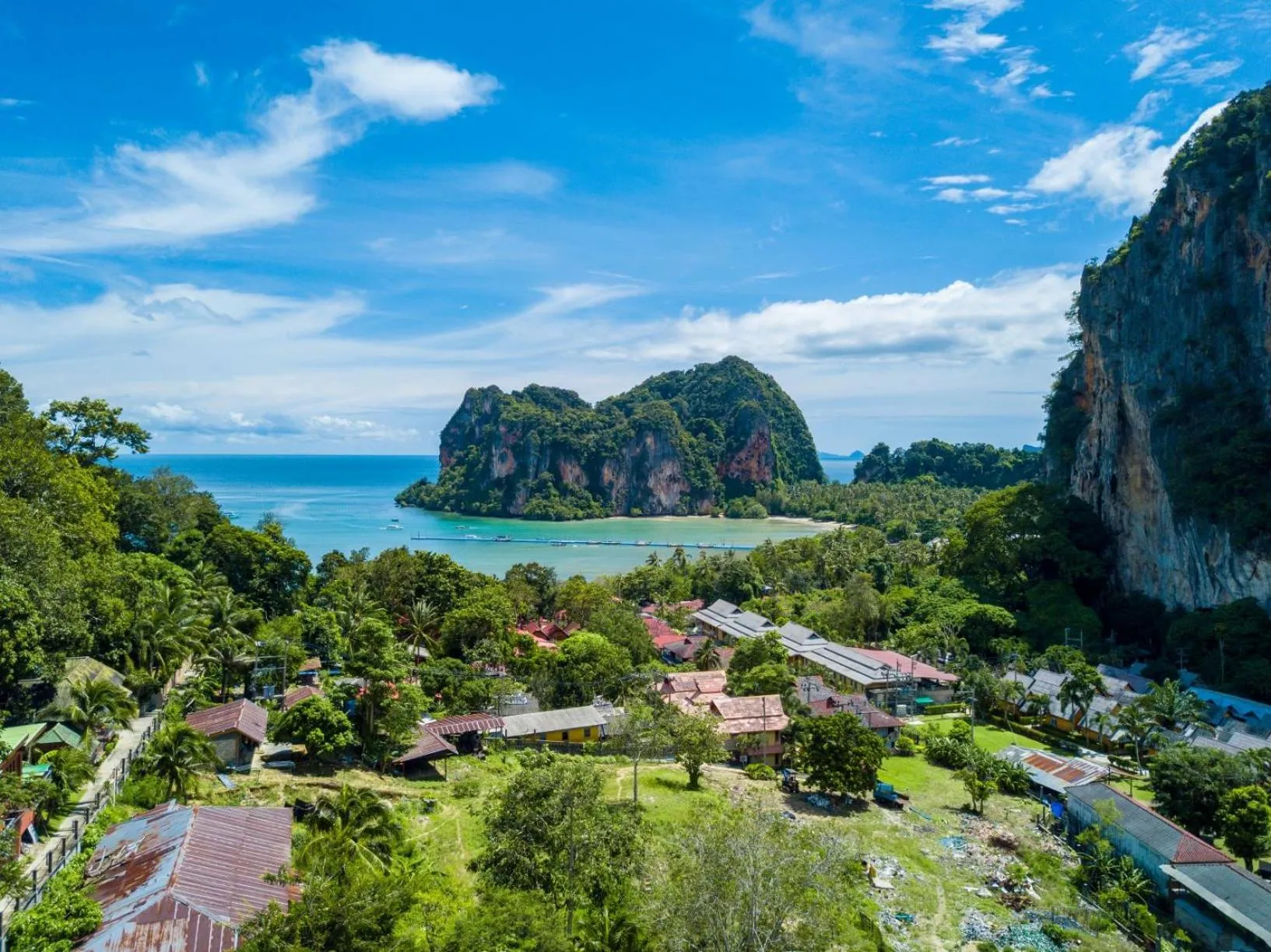 Bird's eye view in Railay Hilltop
