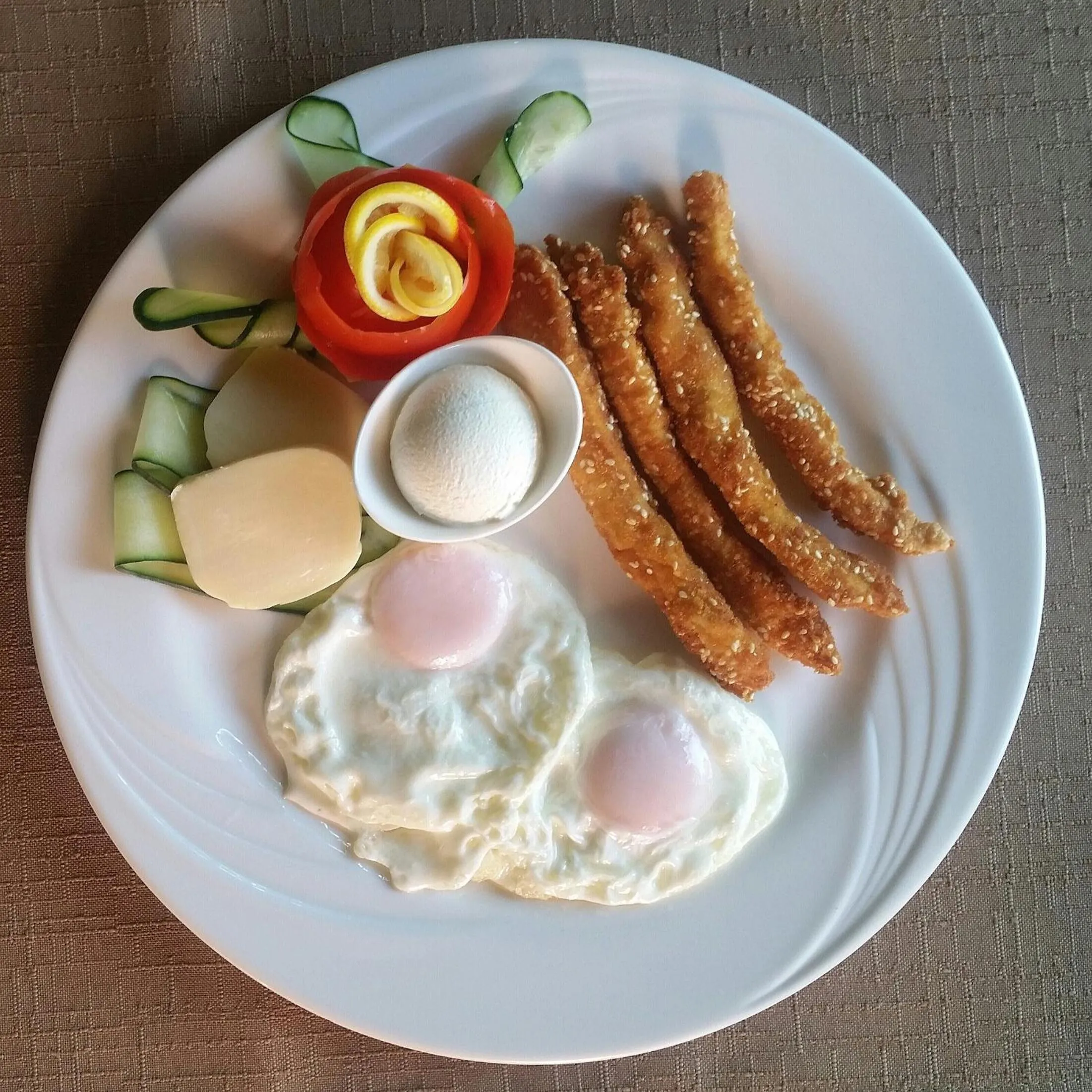 Breakfast in Hotel Laguna