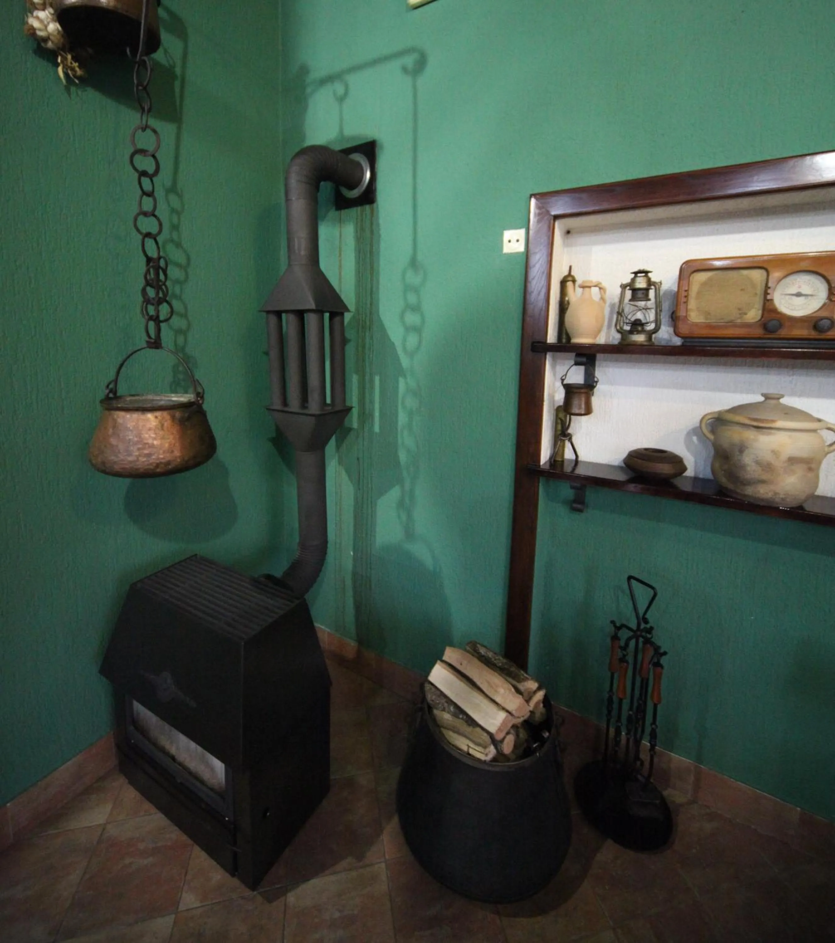 Decorative detail in Hotel Laguna