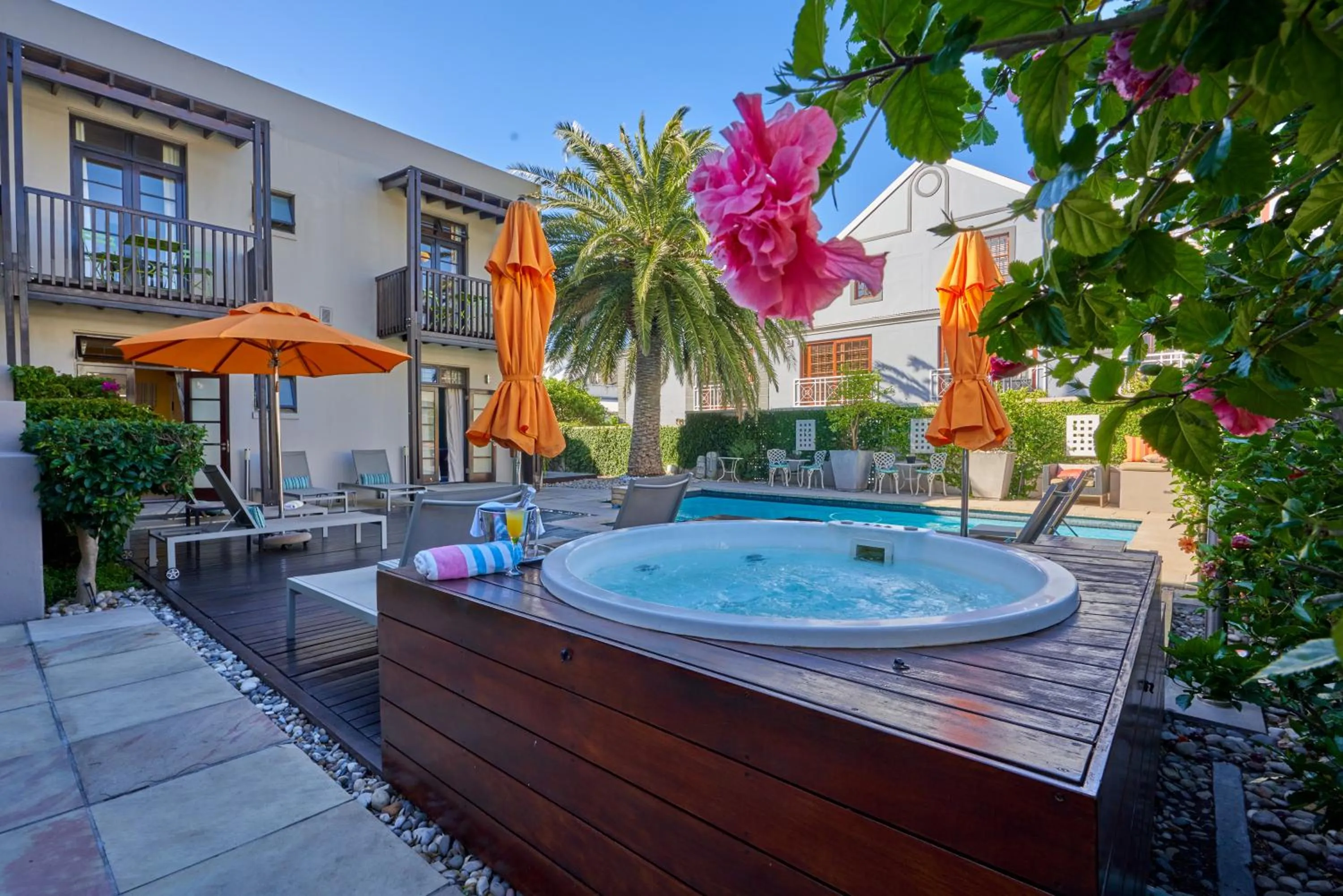 Hot Tub in Derwent House