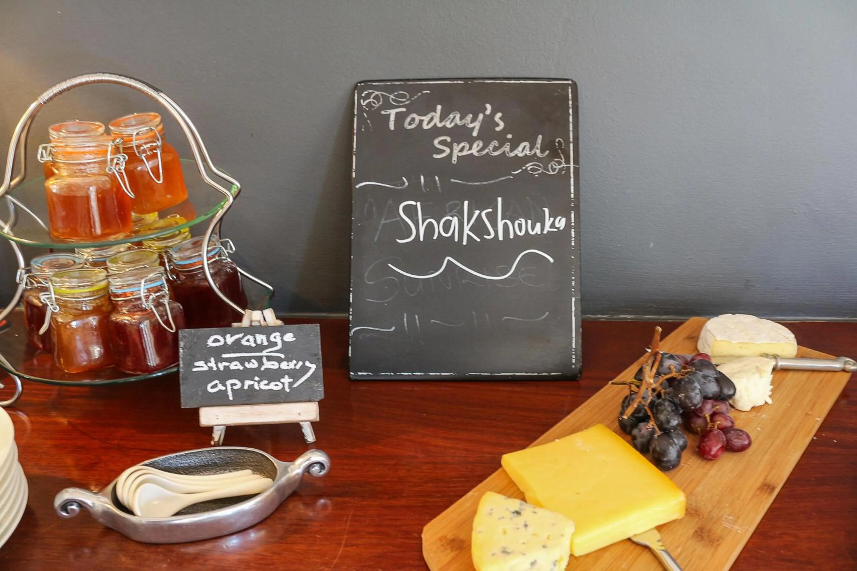 Food close-up in Derwent House