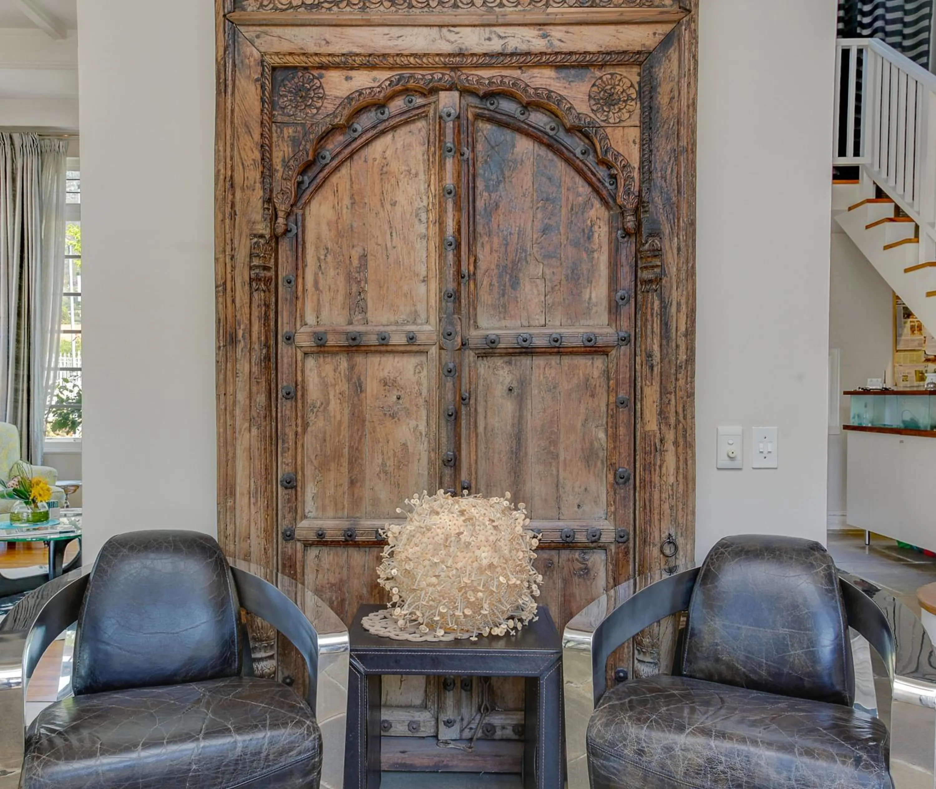 Decorative detail in Derwent House