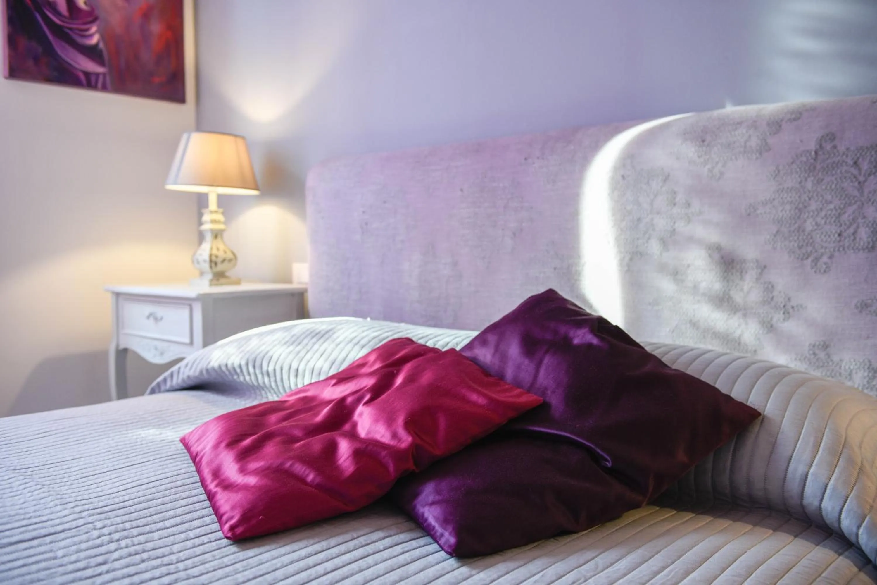 Bed in Le Rêve - Lake view rooms