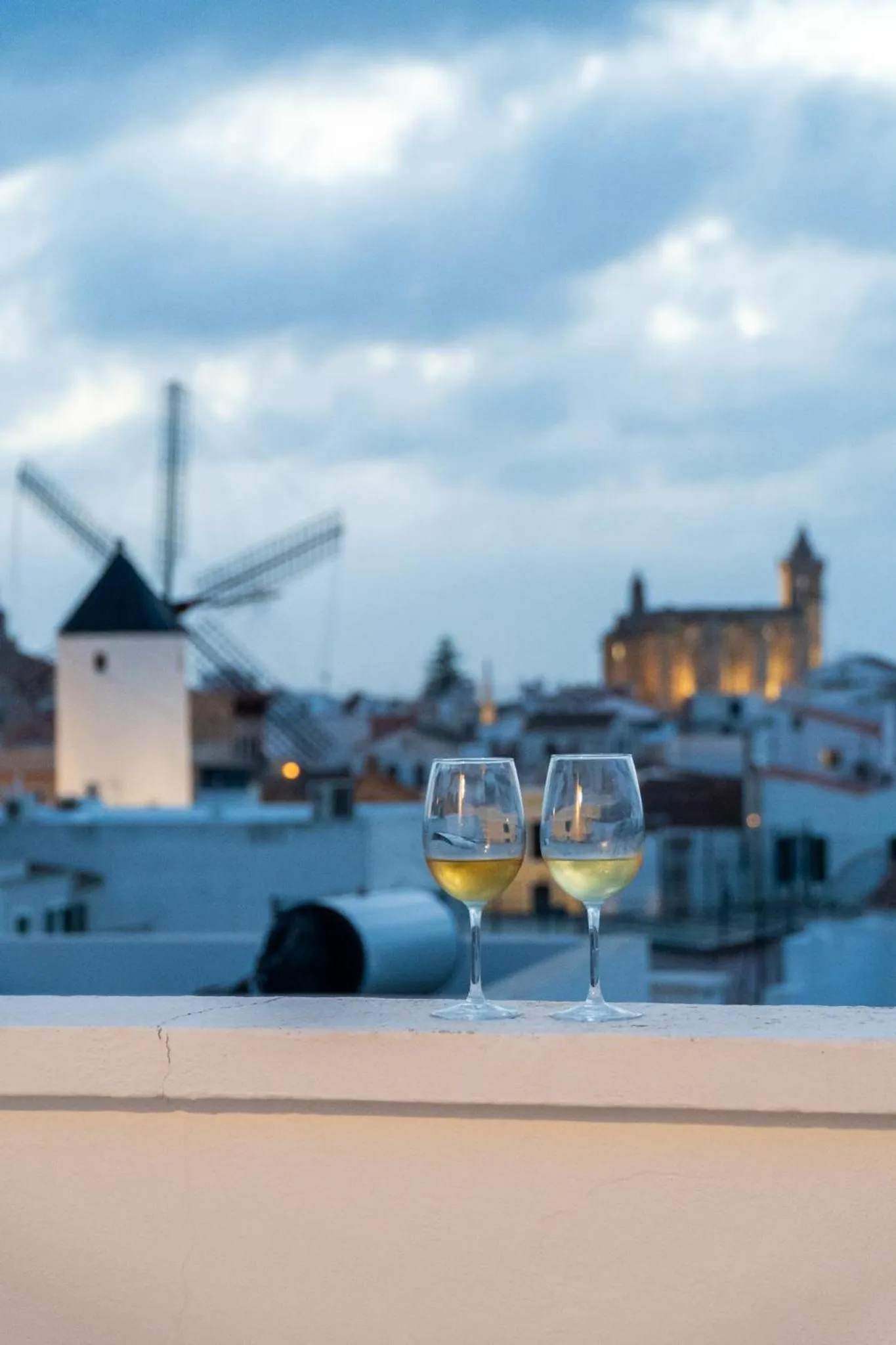 Landmark view in Hostal Menurka