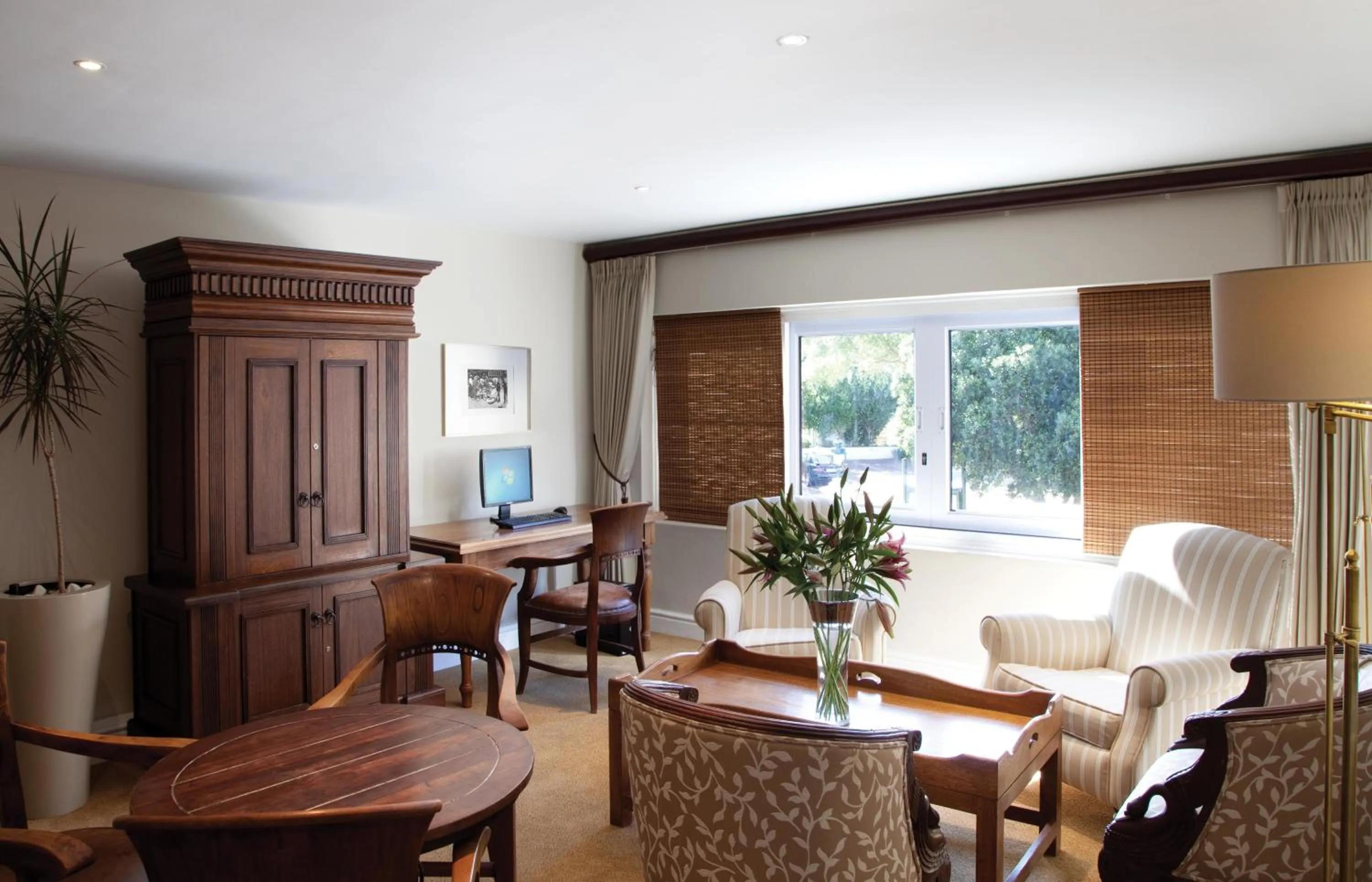 Communal lounge/ TV room in Cape Town Hollow Boutique Hotel