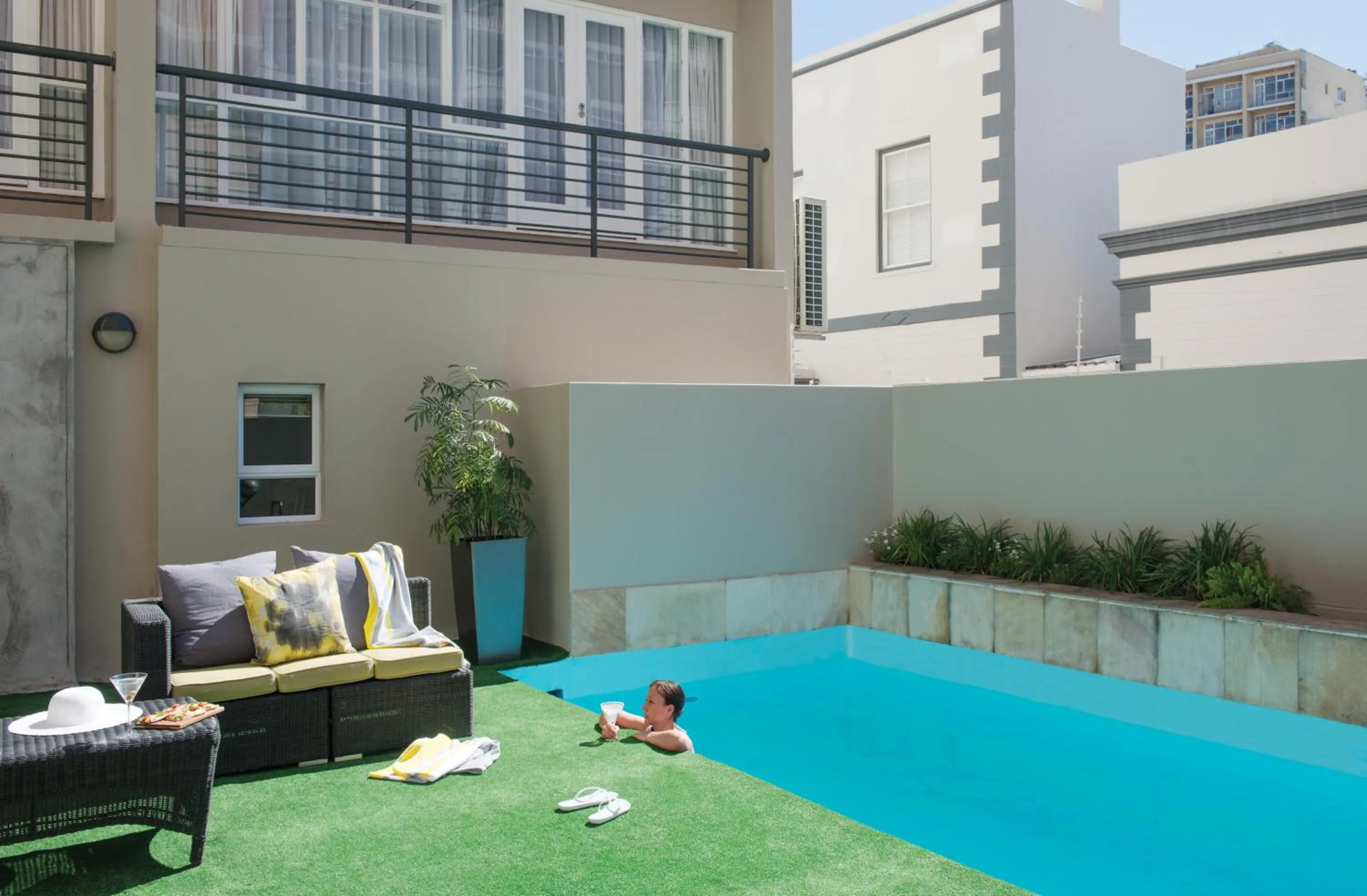Swimming pool in Cape Town Hollow Boutique Hotel