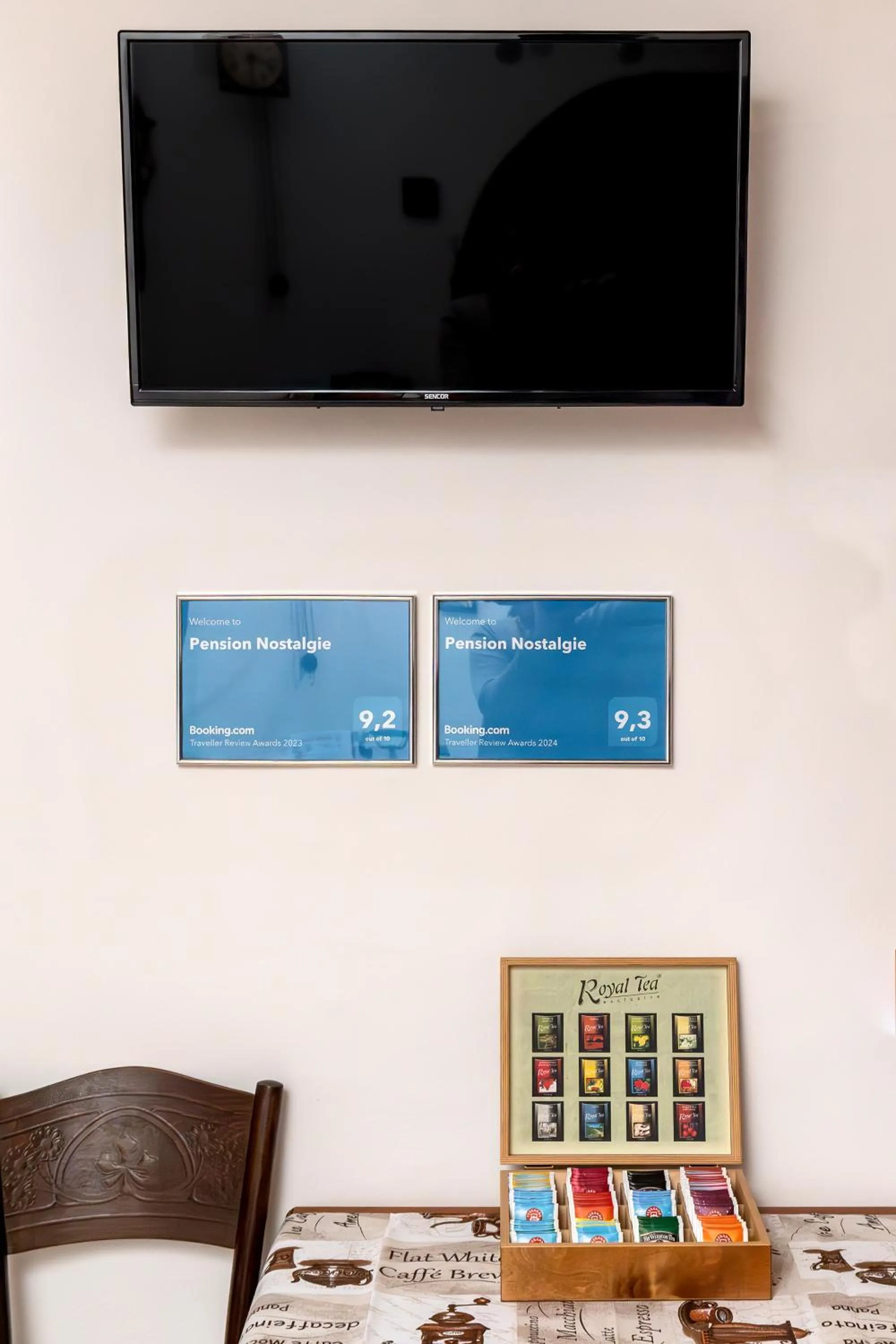 Communal kitchen in Pension Nostalgie - Minihotel