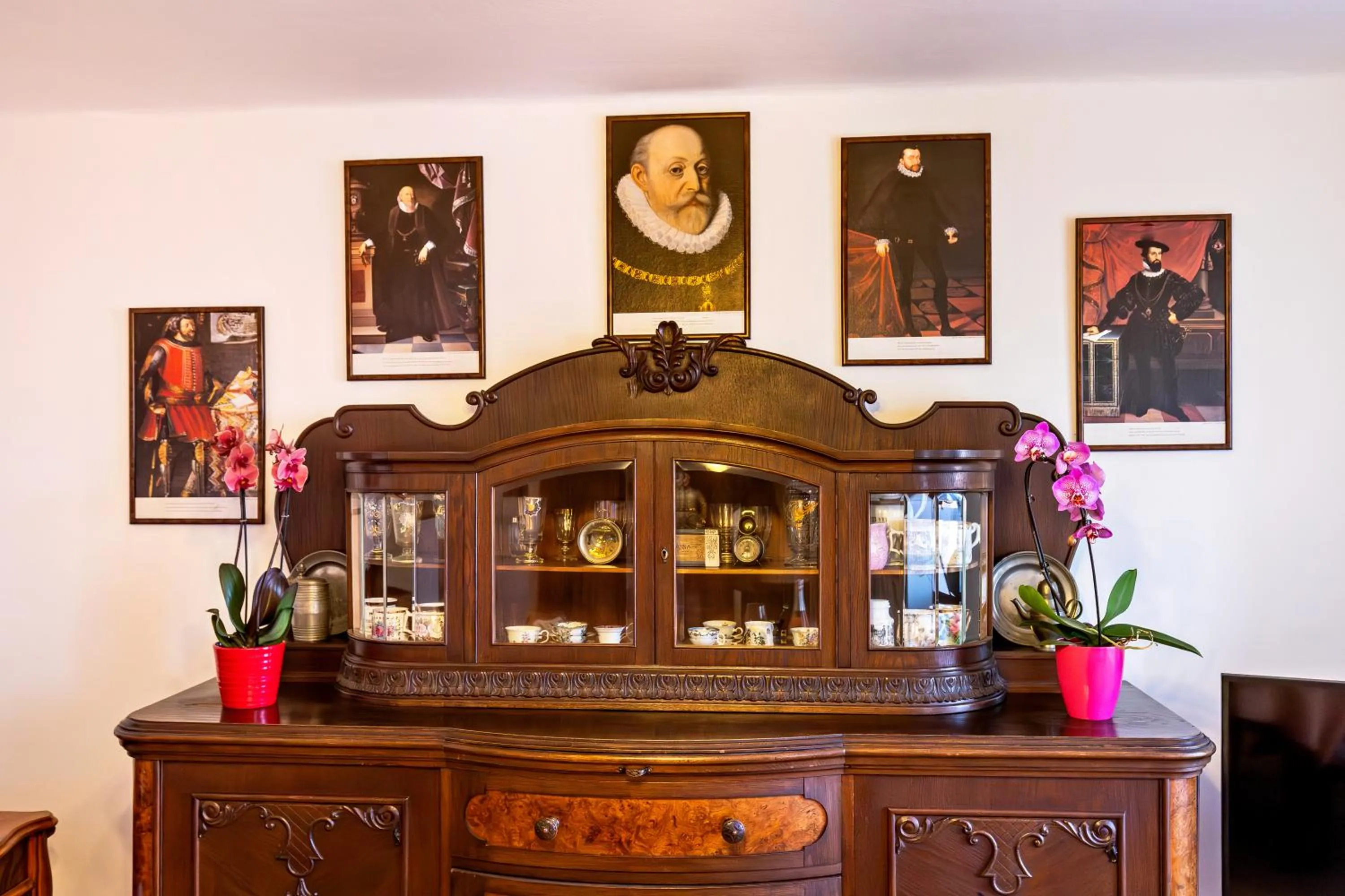 Living room in Pension Nostalgie - Minihotel