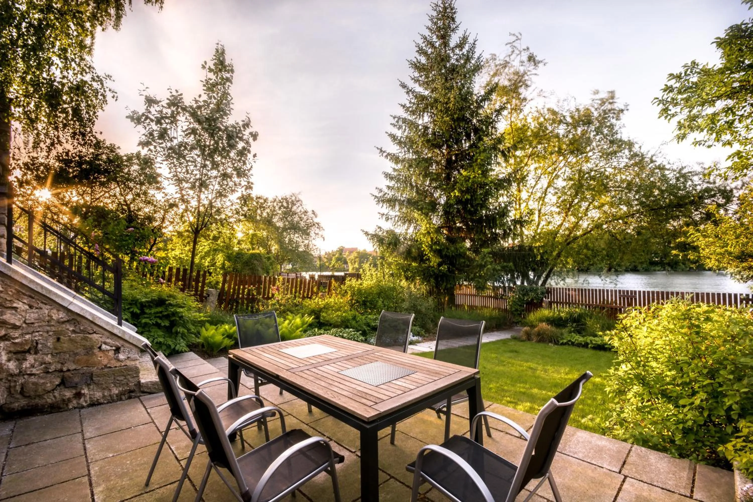 Garden in Apartmany Chornitzeruv dum