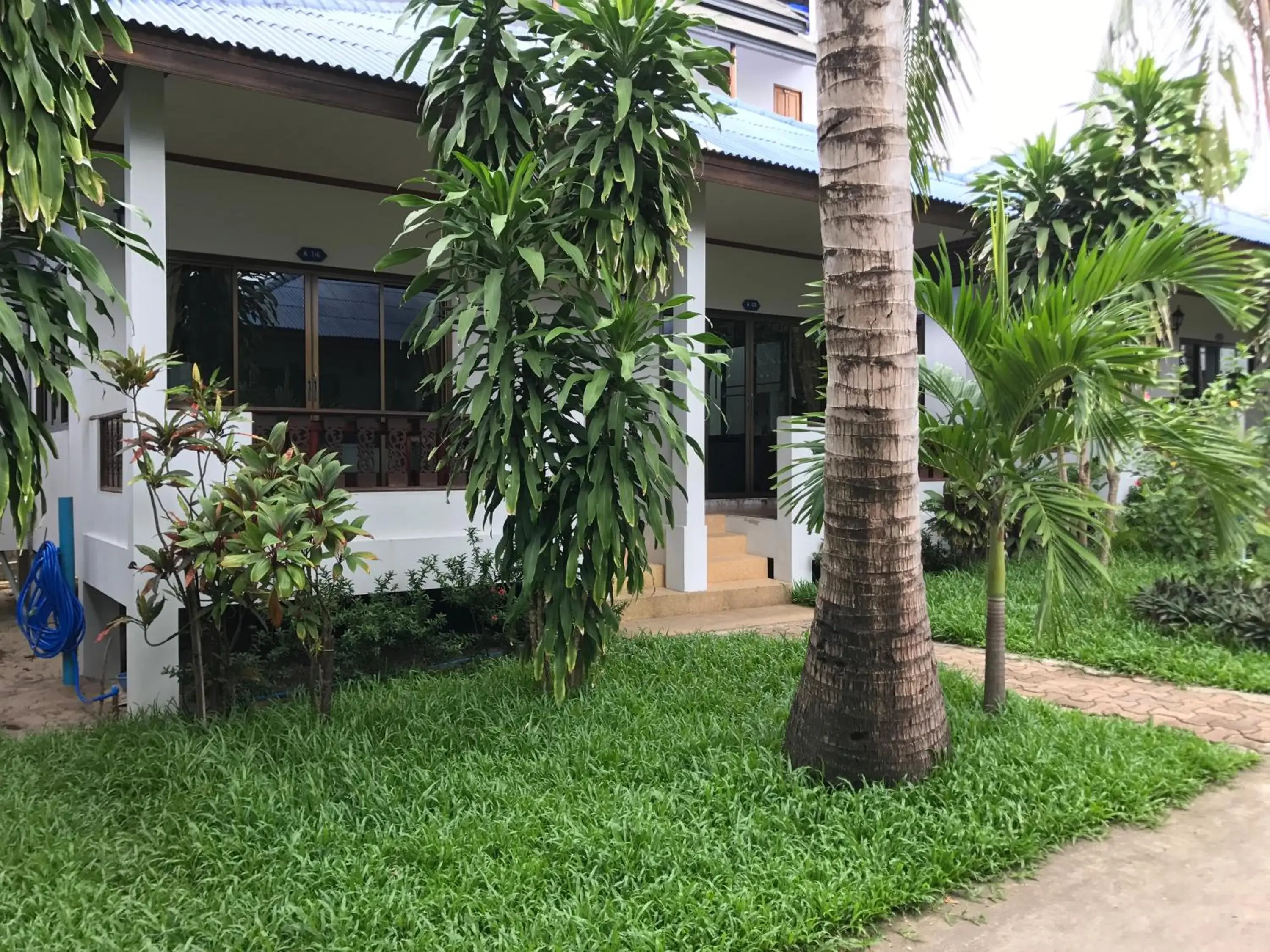 Garden view in Marina Beach Resort - SHA Extra Plus Garden view in Marina Beach Resort - SHA Extra Plus